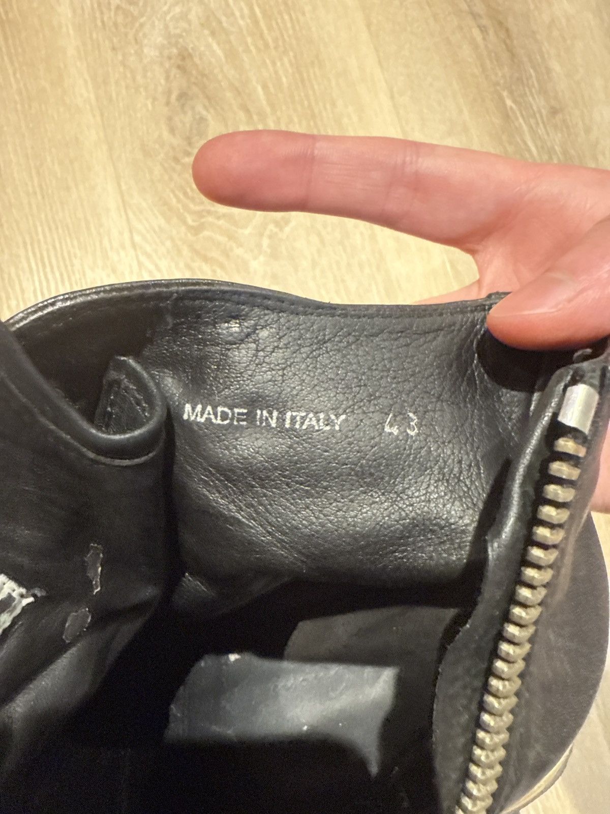 Rick Owens Rick Owens SS09 "Strutter" Staple Ramones Size US 10 / EU 43 - 12 Thumbnail