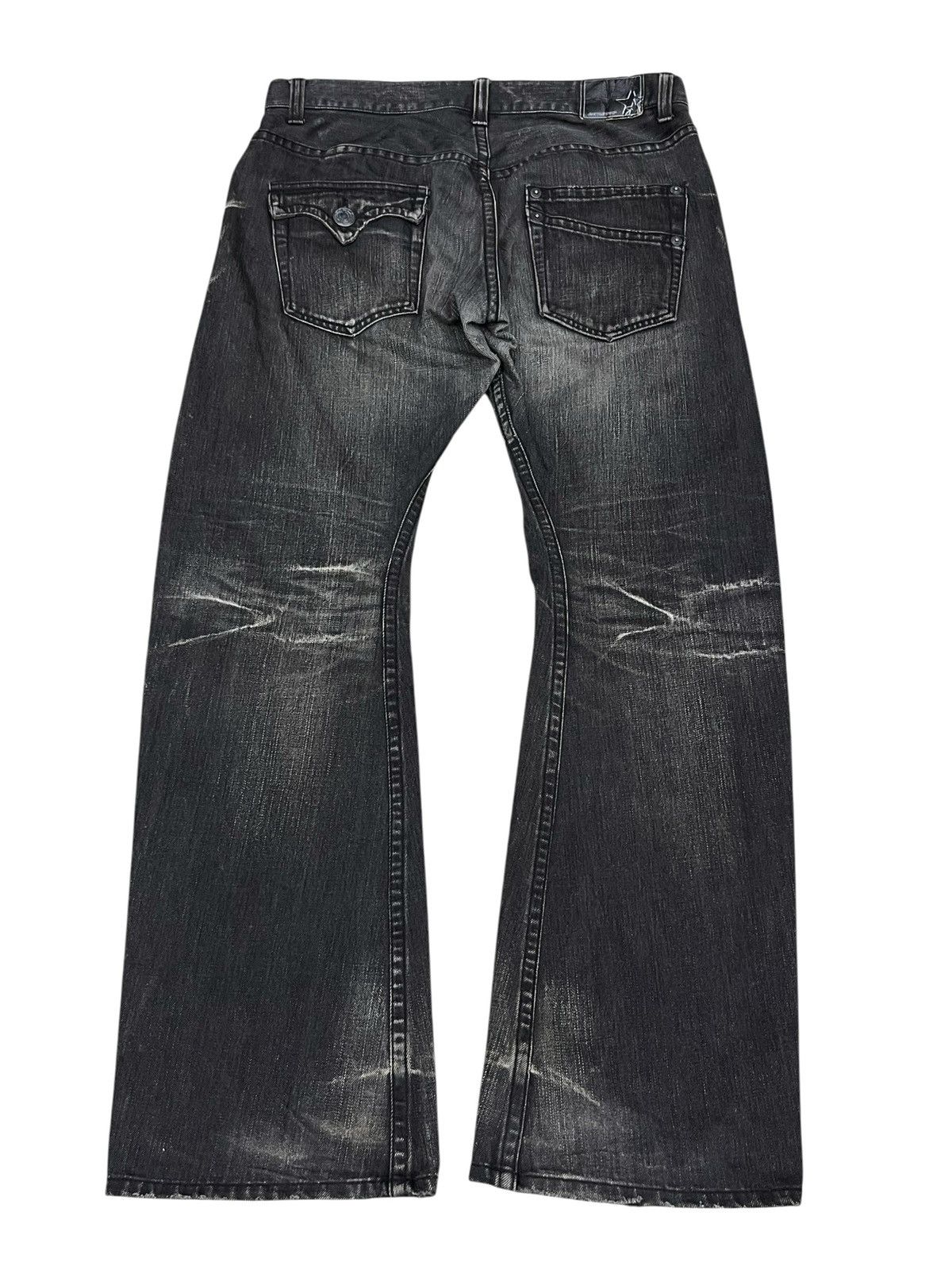 BIGI Vintage Archive Rattle Trap Bigi Mudmax Whisker Punk Flare Size US 34 / EU 50 - 2 Thumbnail