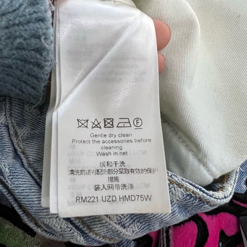 Louis Vuitton Louis Vuitton Jeans with logo full of lettering graffiti je Size US 32 / EU 48 - 4 Thumbnail