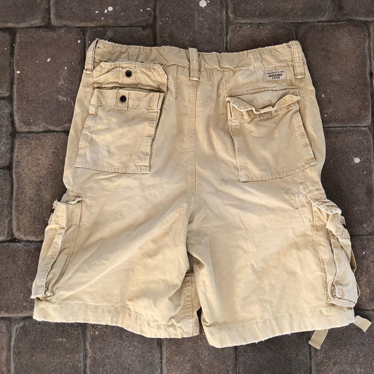 Abercrombie & Fitch Abercrombie & Fitch Cargo Mens 36 Khaki Military Y2K Baggy Size US 36 / EU 52 - 5 Thumbnail