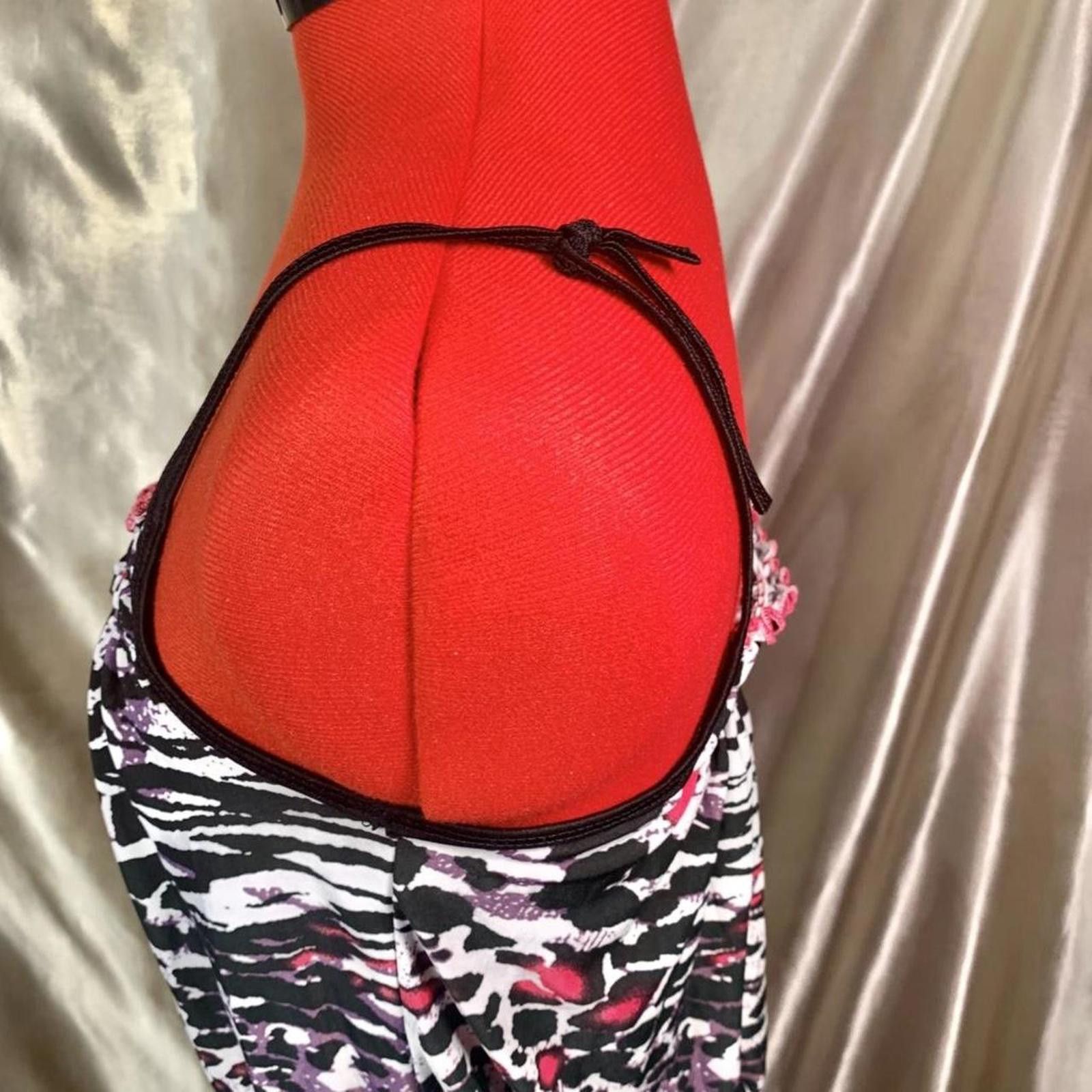 Other Lisa frank-core y2k animal print romper with ruffled hem. Size 30" / US 8 / IT 44 - 6 Thumbnail