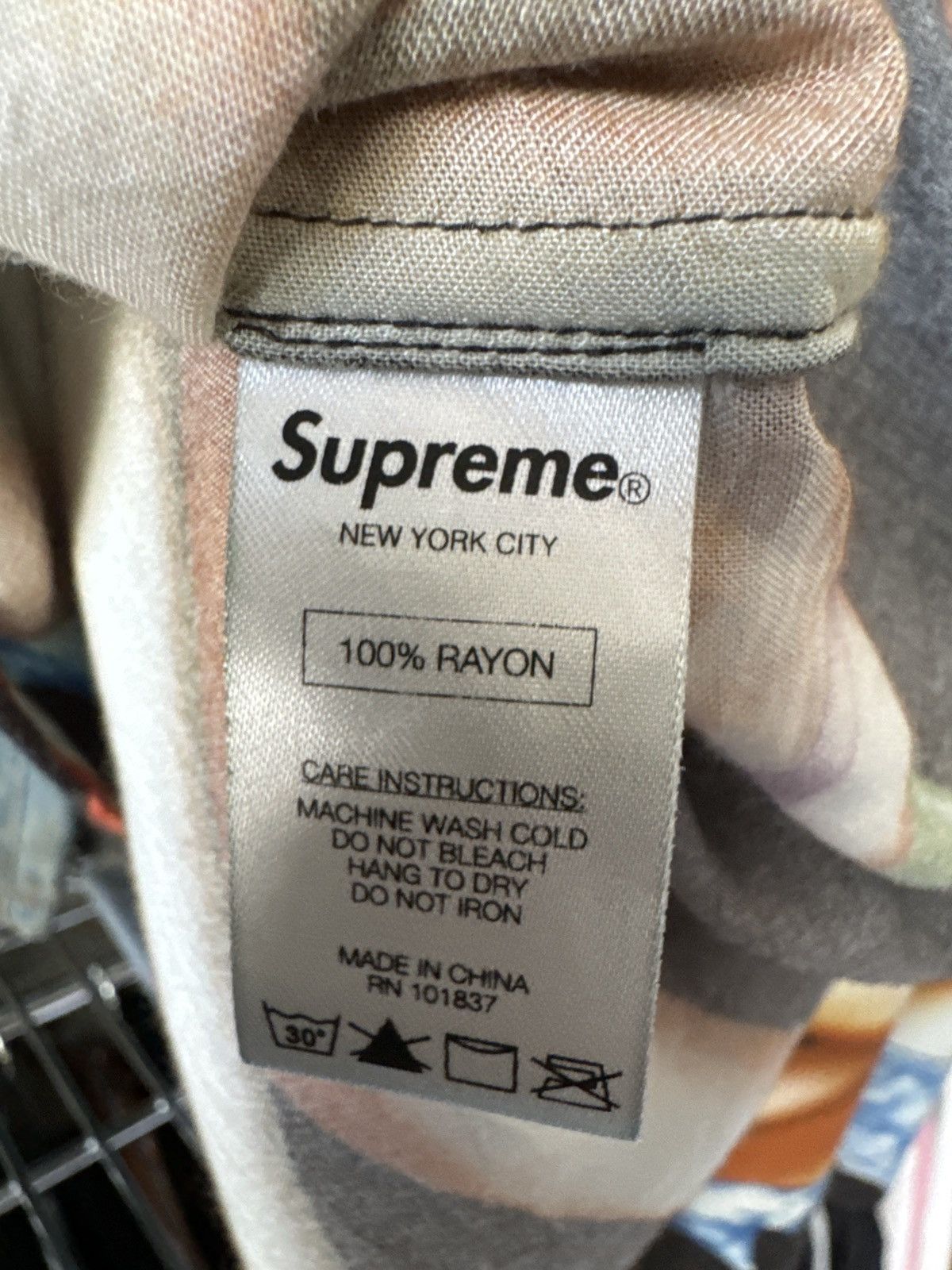 Supreme 2015 Heels Rayon Shirt Size US XL / EU 56 / 4 - 5 Thumbnail