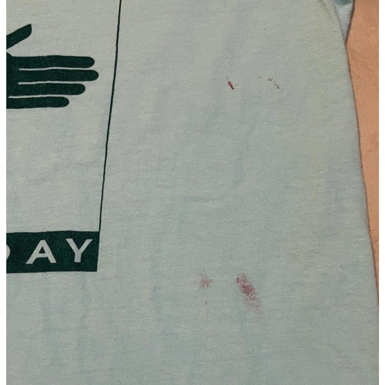 Vintage VINTAGE Berkeley Earth Day Shirt M L - 90s Blue Space Nature Grunge Surf Skate USA California Hip Hop Rock Vintage Shirt Mens M-L Size US M / EU 48-50 / 2 - 4 Thumbnail