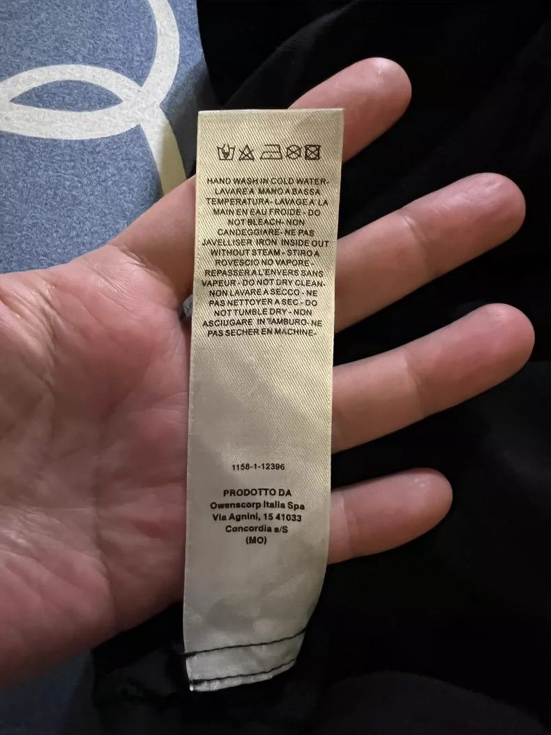 Rick Owens Rick Owens Cloth slogan short sleeve 2501-Nextarrow Size US S / EU 44-46 / 1 - 7 Thumbnail