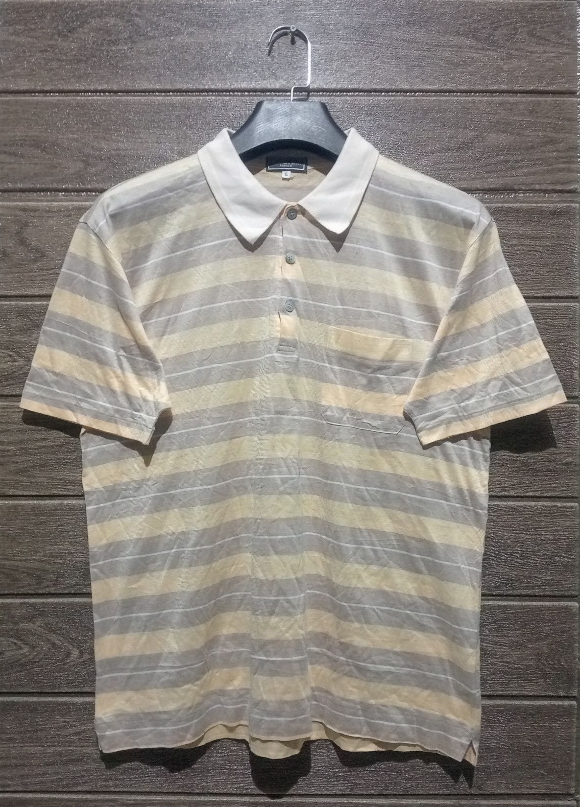 Christian Dior Monsiuer Stripe Polo Shirt