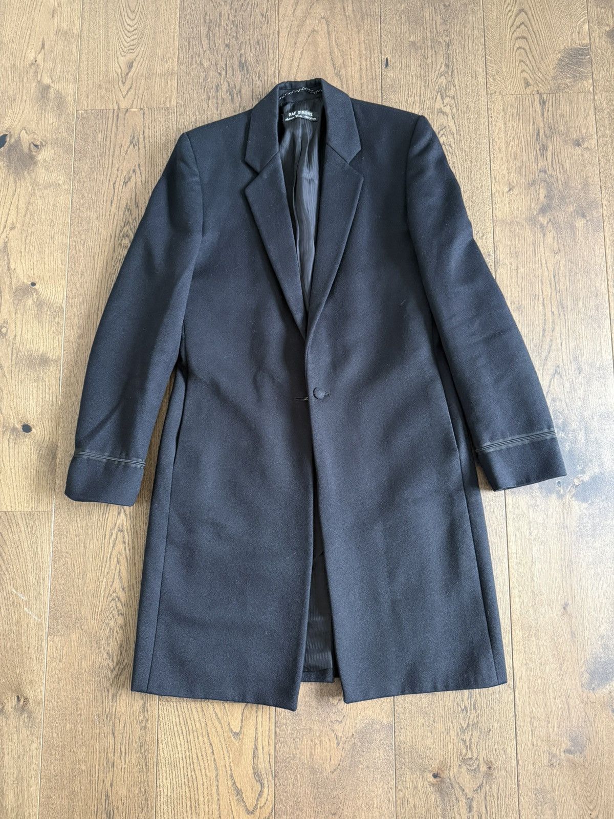 Purple Raf Simons Long Coat Raf Simons Autumn-Winter 1999/00 Wool