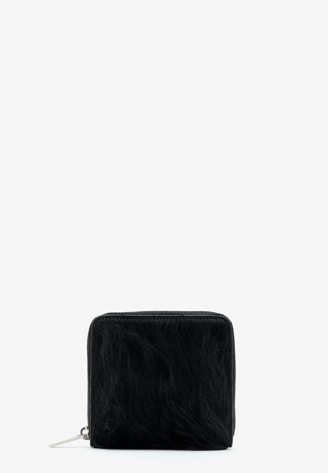 Rick Owens Rick Owens Cow Fur Zipped Leather Wallet Size ONE SIZE - 2 Thumbnail