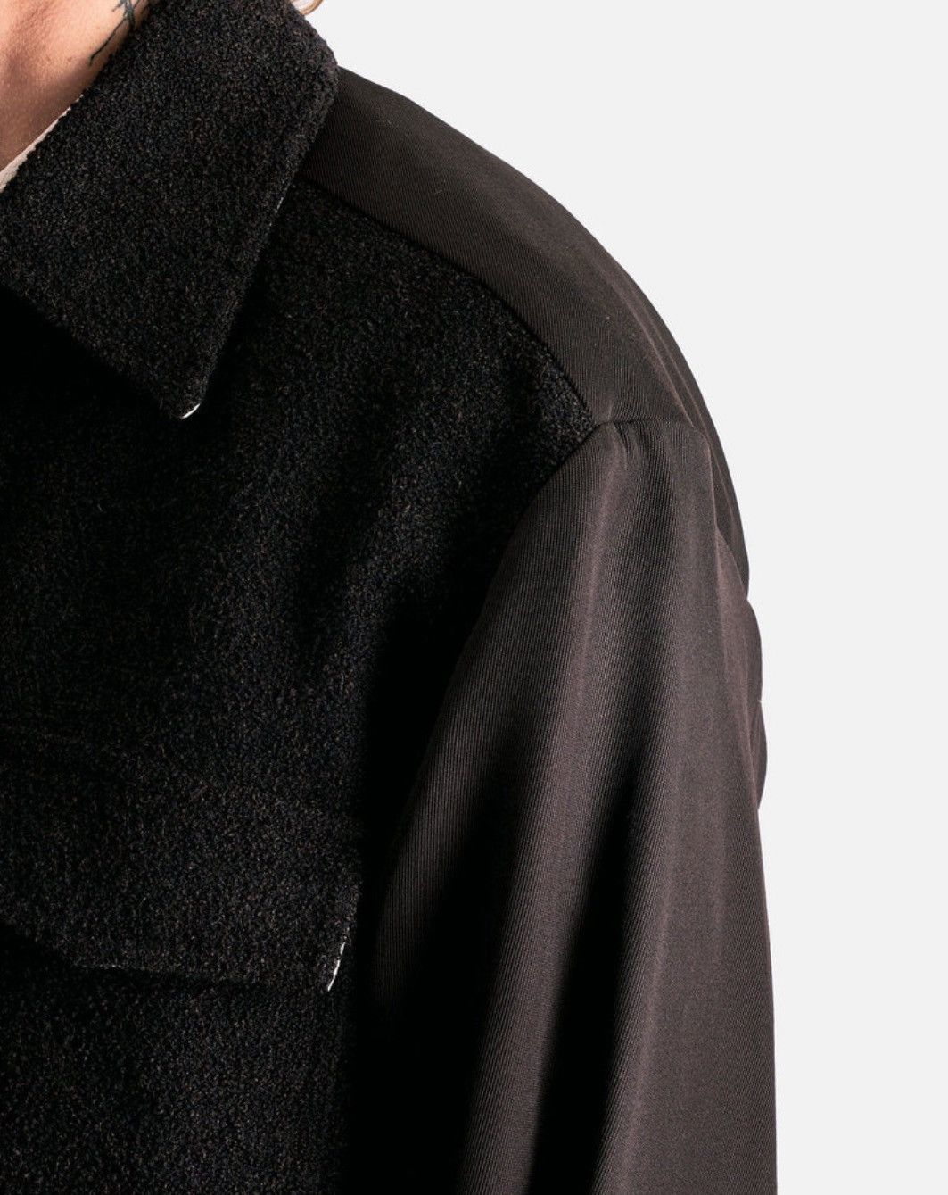 Namacheko New With Tags FW24-25 MA-1 Shirt in in Black Size US L / EU 52-54 / 3 - 10 Thumbnail