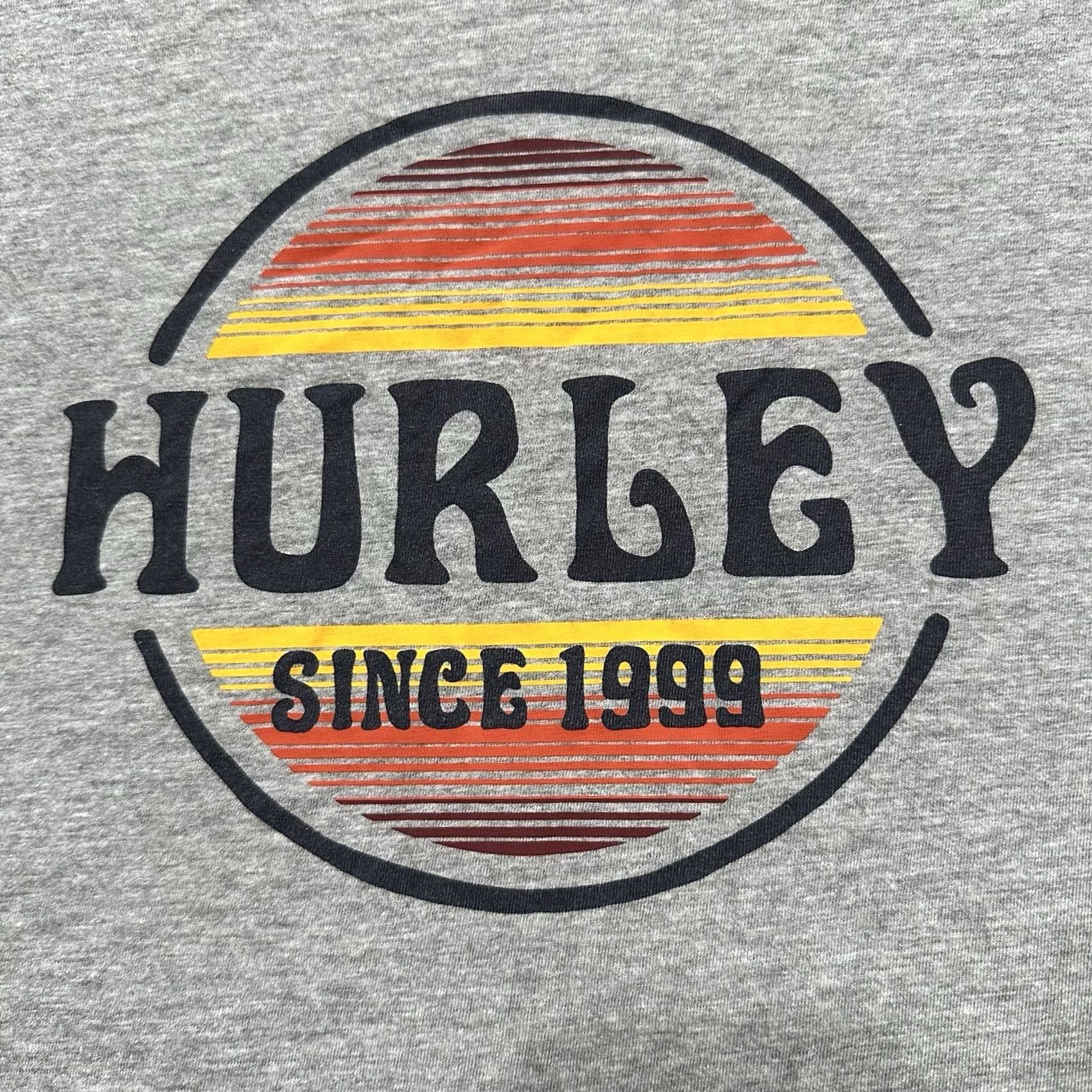 Hurley Hurley Shirt Mens Small Gray Casual Surf Beach Graphic Print Logo Sportswear EUC Size US S / EU 44-46 / 1 - 3 Thumbnail