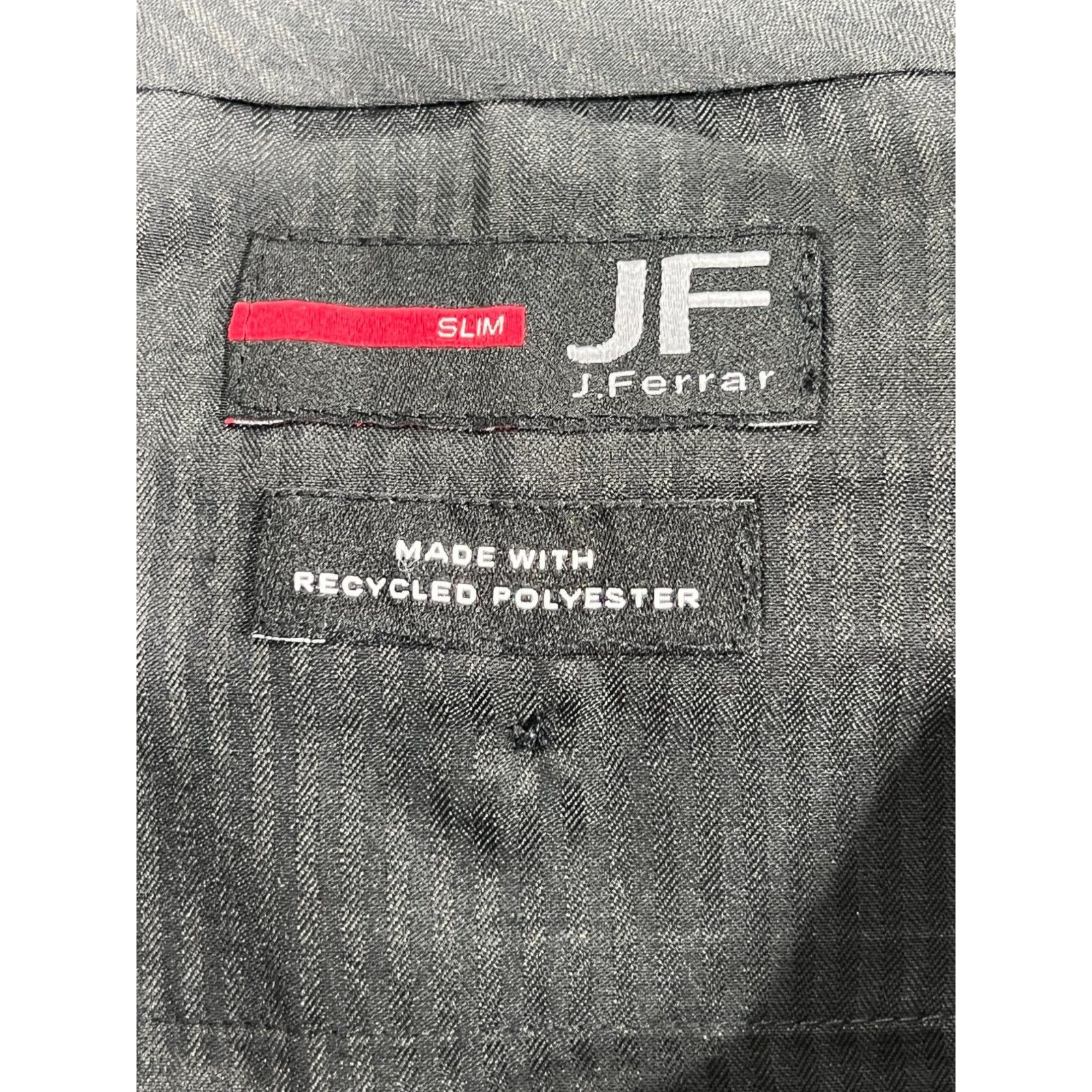 J Ferrar J. Ferrar - Men's Stretch Fabric Slim Fit Flat Front Sui Size US 32 / EU 48 - 8 Thumbnail