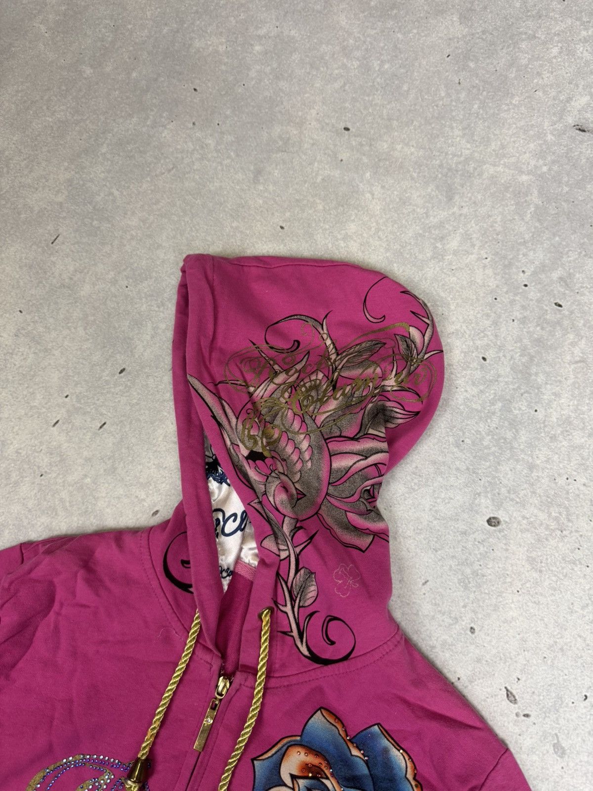 If Six Was Nine If Six Was Nine Avant Garde Ed Hardy Style Zip Hoodie Size L / US 10 / IT 46 - 4 Thumbnail