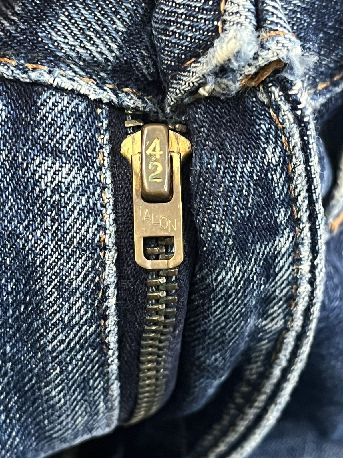 LVC × Levi's × Levi's Vintage Clothing Vintage Levi’s Selvedge Talon 42 Zipper Size US 29 - 11 Thumbnail