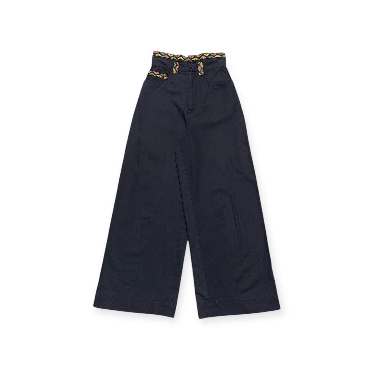 Moschino Vintage Moschino Kantra Wide Pants Size 25" / US 0 / IT 36 - 4 Thumbnail