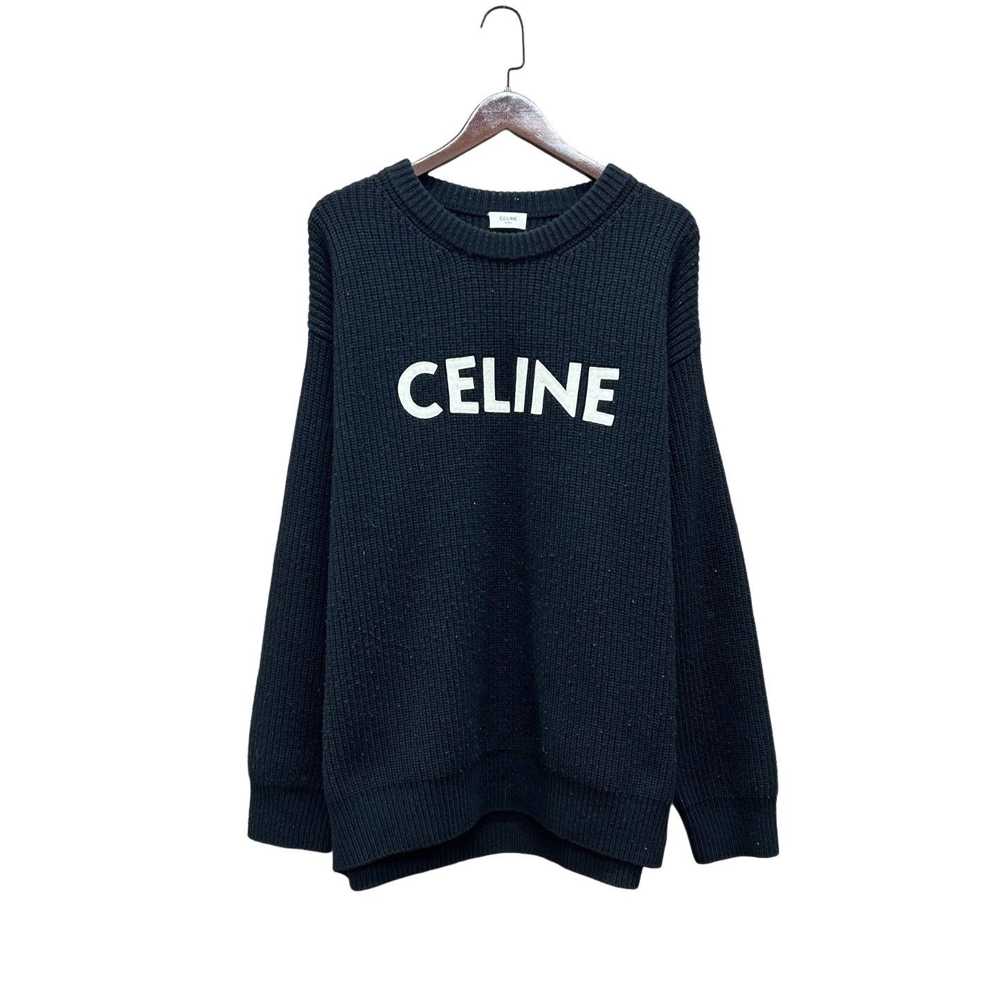 Celine Celine Logo Sweater Size S Size US S / EU 44-46 / 1 - 1 Thumbnail