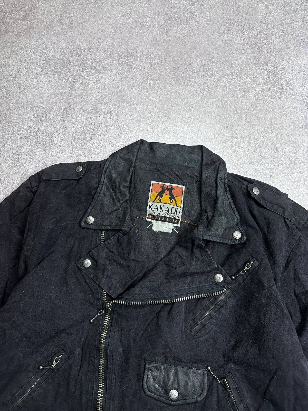 Vintage Vintage Harley Davidson Leather Avantgarde Jacket Rare L Size US L / EU 52-54 / 3 - 9 Thumbnail