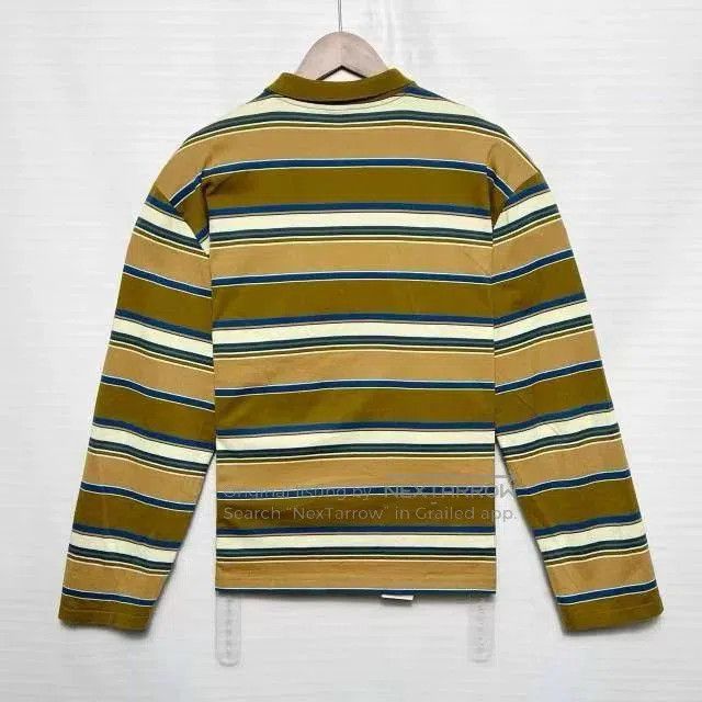 Miu Miu MIU MIU SS24 Striped Button Jersey Polo Shirt. Size L / US 10 / IT 46 - 2 Thumbnail