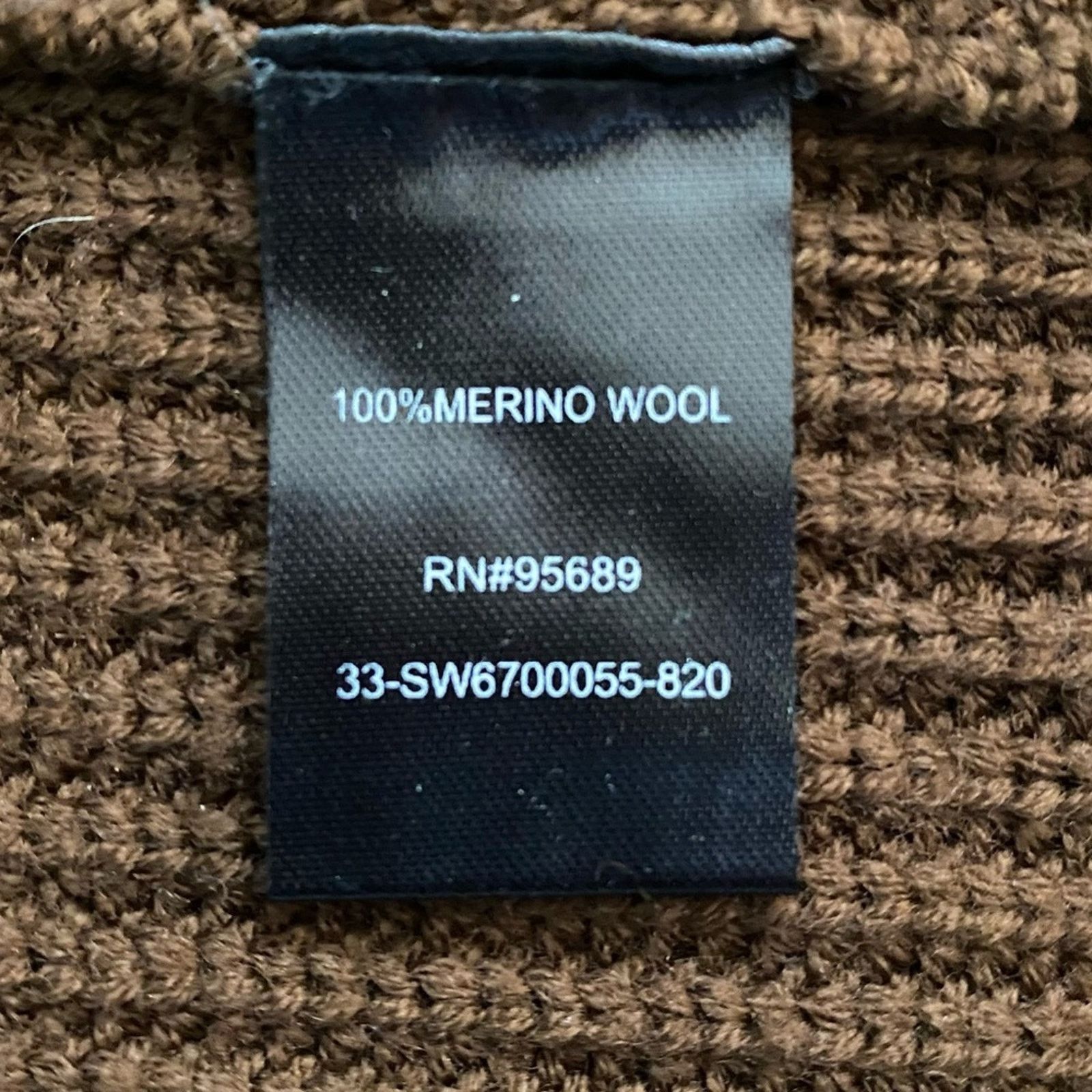 Todd Snyder TODD SNYDER $299 Cardigan Full Zip Brown Merino Sweater XL Size US XL / EU 56 / 4 - 12 Thumbnail