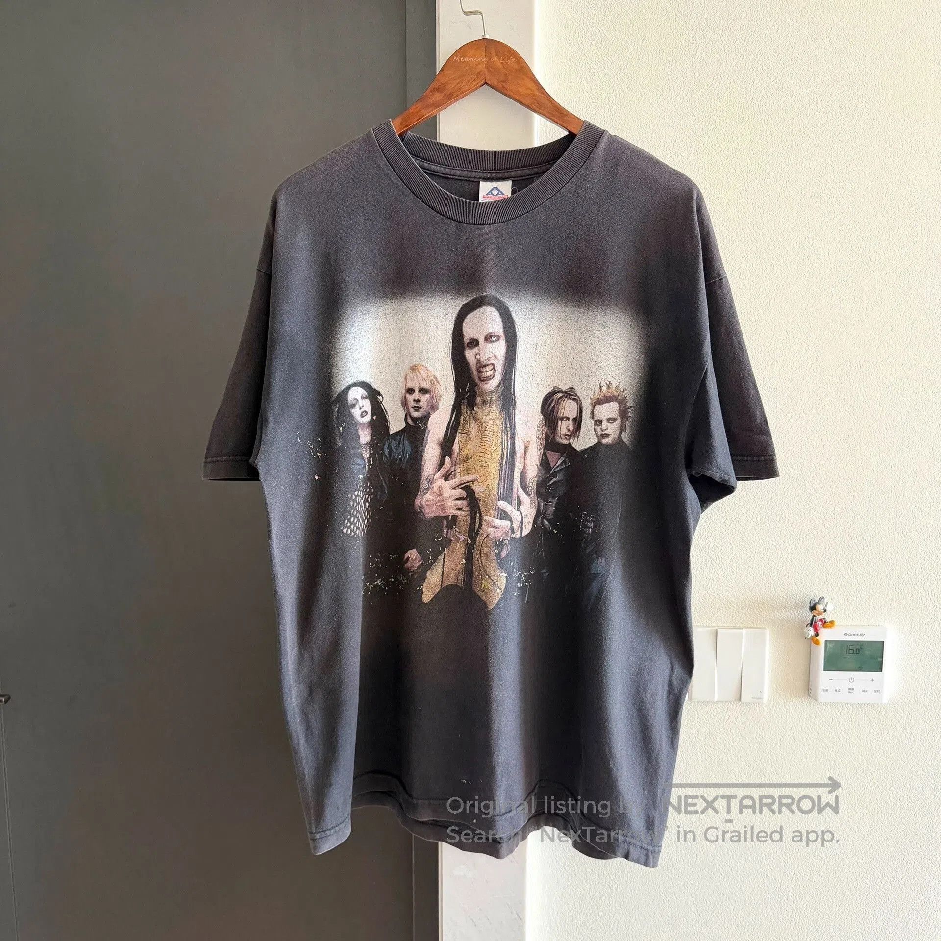 Vintage Vintage Marilyn Manson 00s Tee. Size US L / EU 52-54 / 3 - 1 Thumbnail