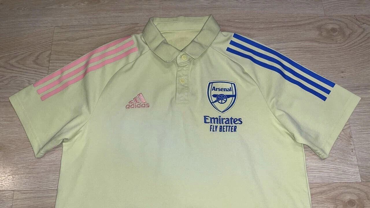 Adidas ARSENAL ADIDAS 2020/2021 FOOTBALL TEAM POLO TRAINING Size US M / EU 48-50 / 2 - 2 Thumbnail