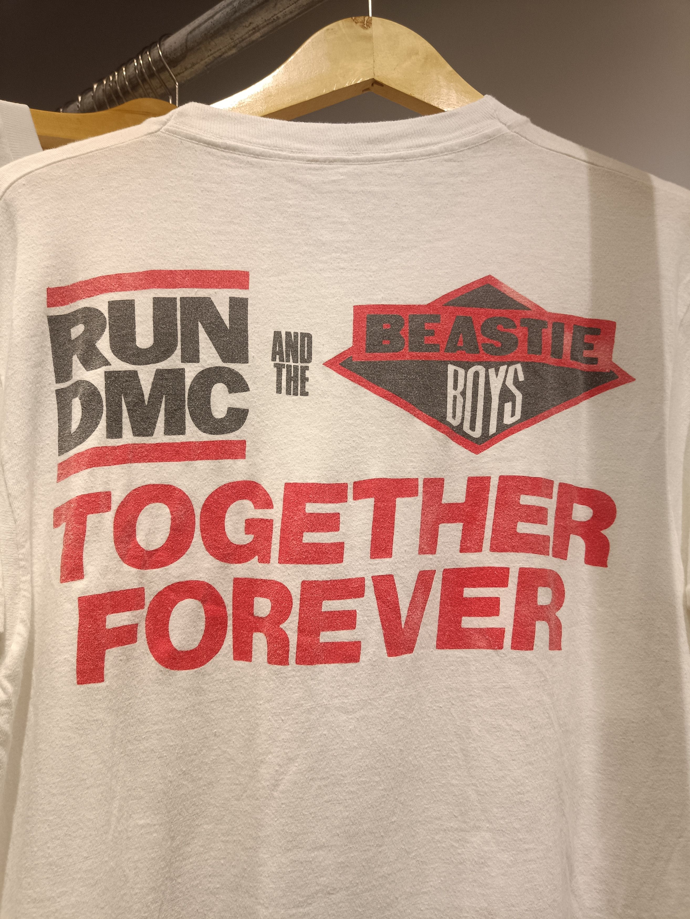 RUN DMC × Rap Tees × Vintage 1987 run dmc beastie boys together forever Size US XL / EU 56 / 4 - 6 Thumbnail