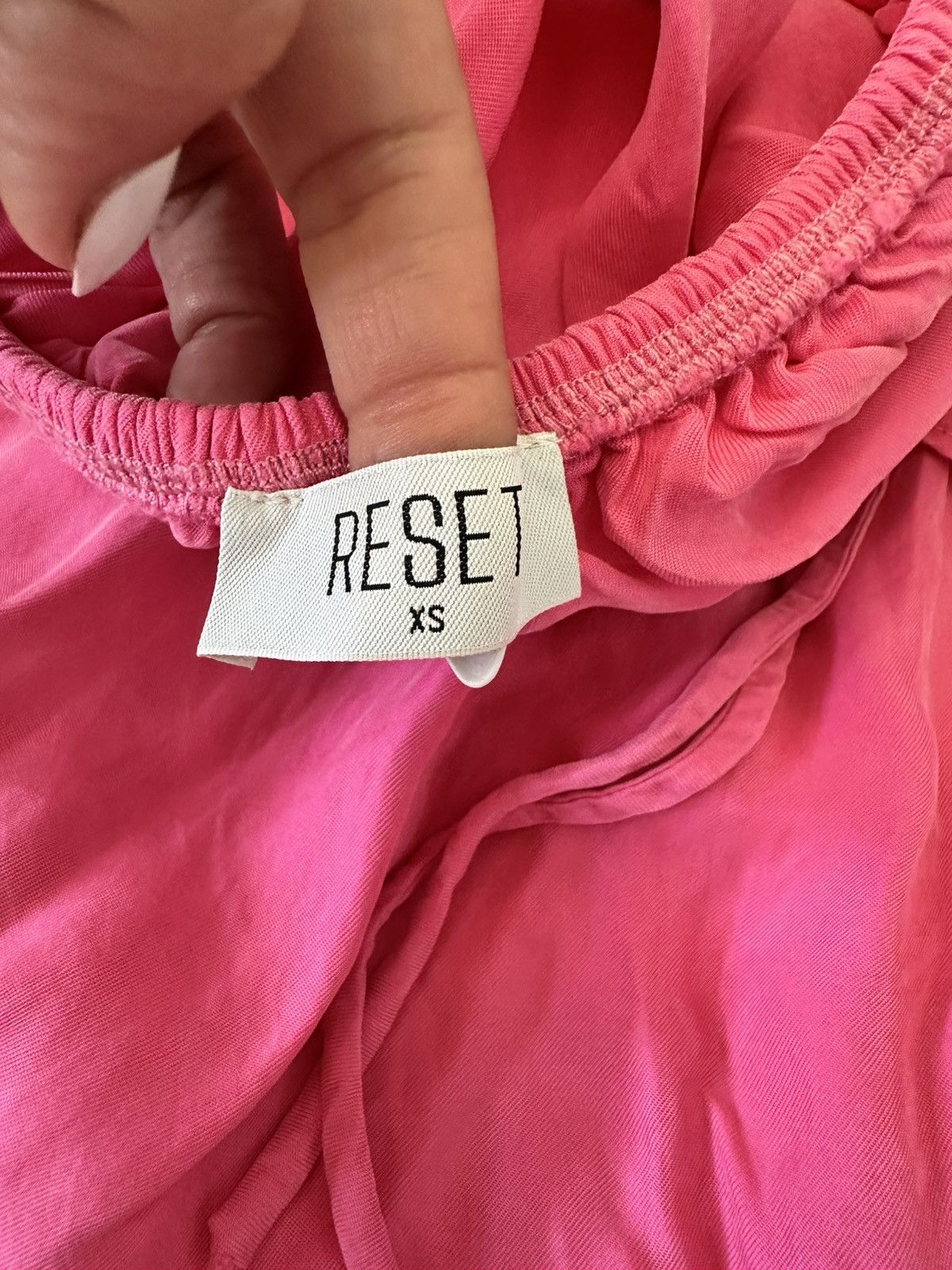 Other RESET BY JANE HOT PINK CUT OUT MINI DRESS SIZE XS Size XS / US 0-2 / IT 36-38 - 2 Thumbnail