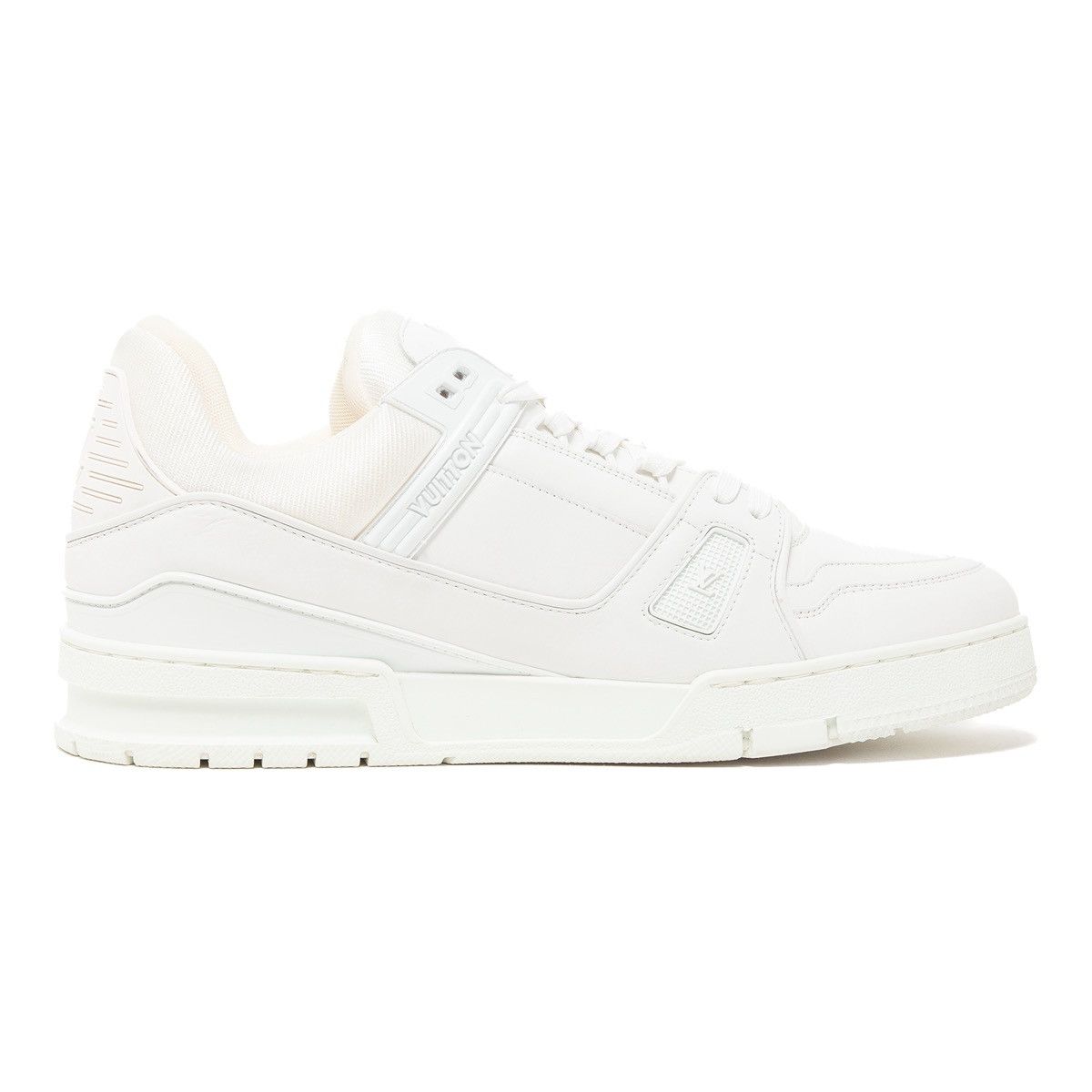 Louis Vuitton LV Trainer Low White White Size US 10 / EU 43 - 4 Thumbnail