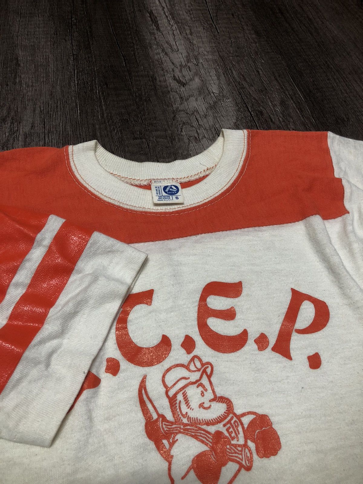 Vintage ARTEX MFG CO x U.C.E.P. MINERS TEE SHIRT Size US S / EU 44-46 / 1 - 9 Thumbnail