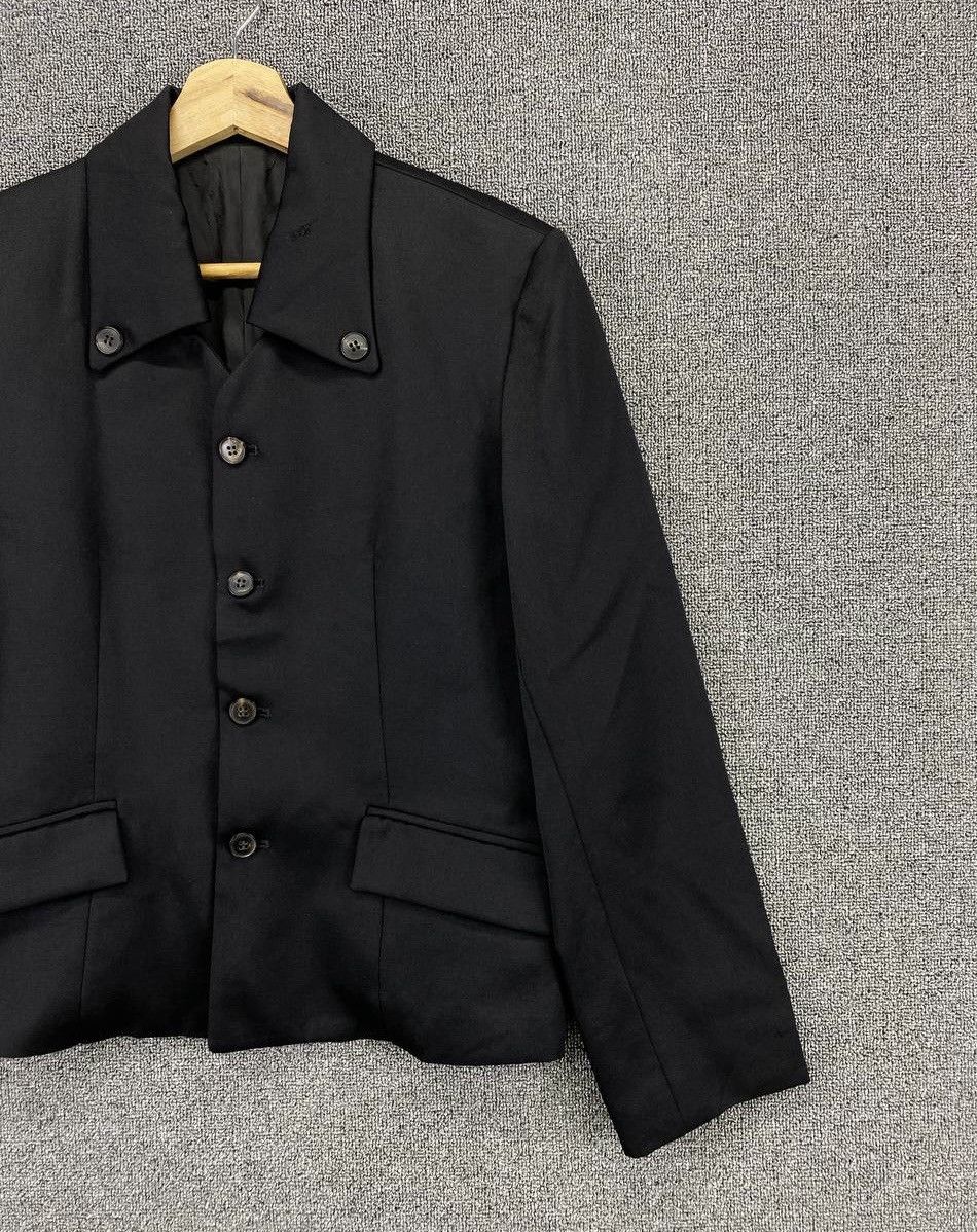 Yohji Yamamoto Vintage Yohji Yamamoto Y’S Bis Wool Coat Jacket Size M / US 6-8 / IT 42-44 - 4 Thumbnail