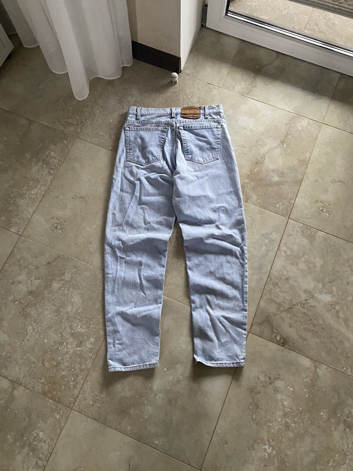 Levi's Vintage Levis 2000s Baggy Jeans Y2K Made in Usa Workwear 550 Size US 32 / EU 48 - 3 Thumbnail