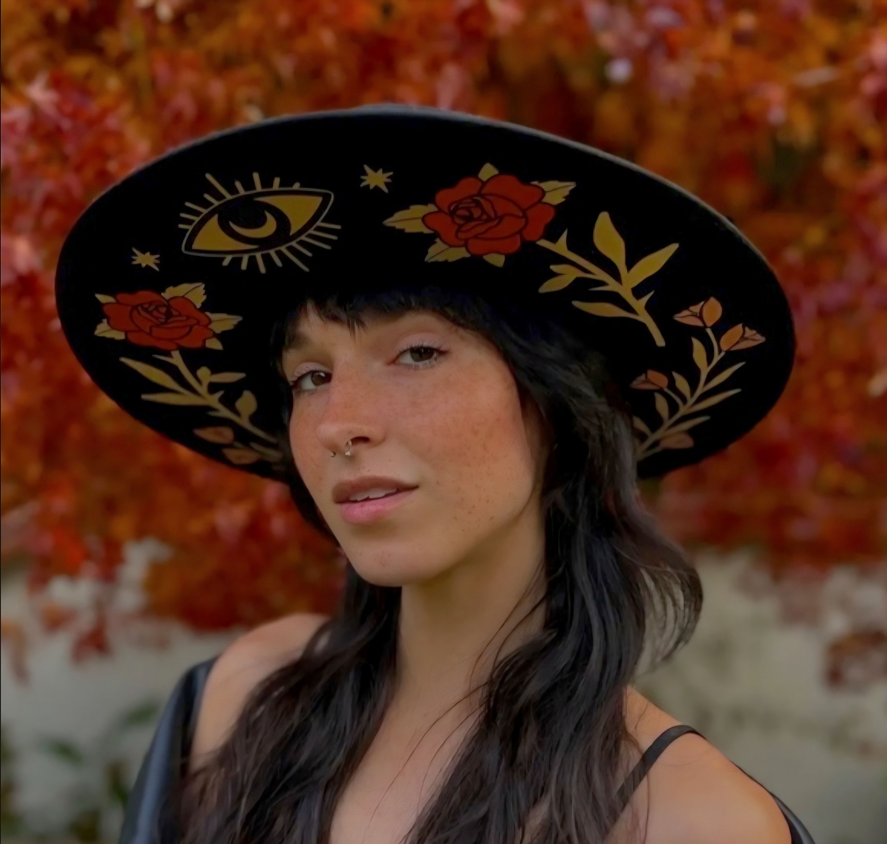 Other Wild as Heck Hats The Daphna Boho Western Handmade Wool Size ONE SIZE - 7 Thumbnail
