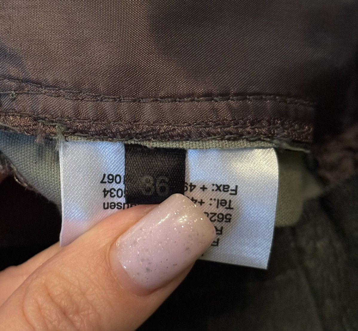 Designer Schacky and Jones avant garde 100% real leather pants Size 26" / US 2 / IT 38 - 6 Thumbnail