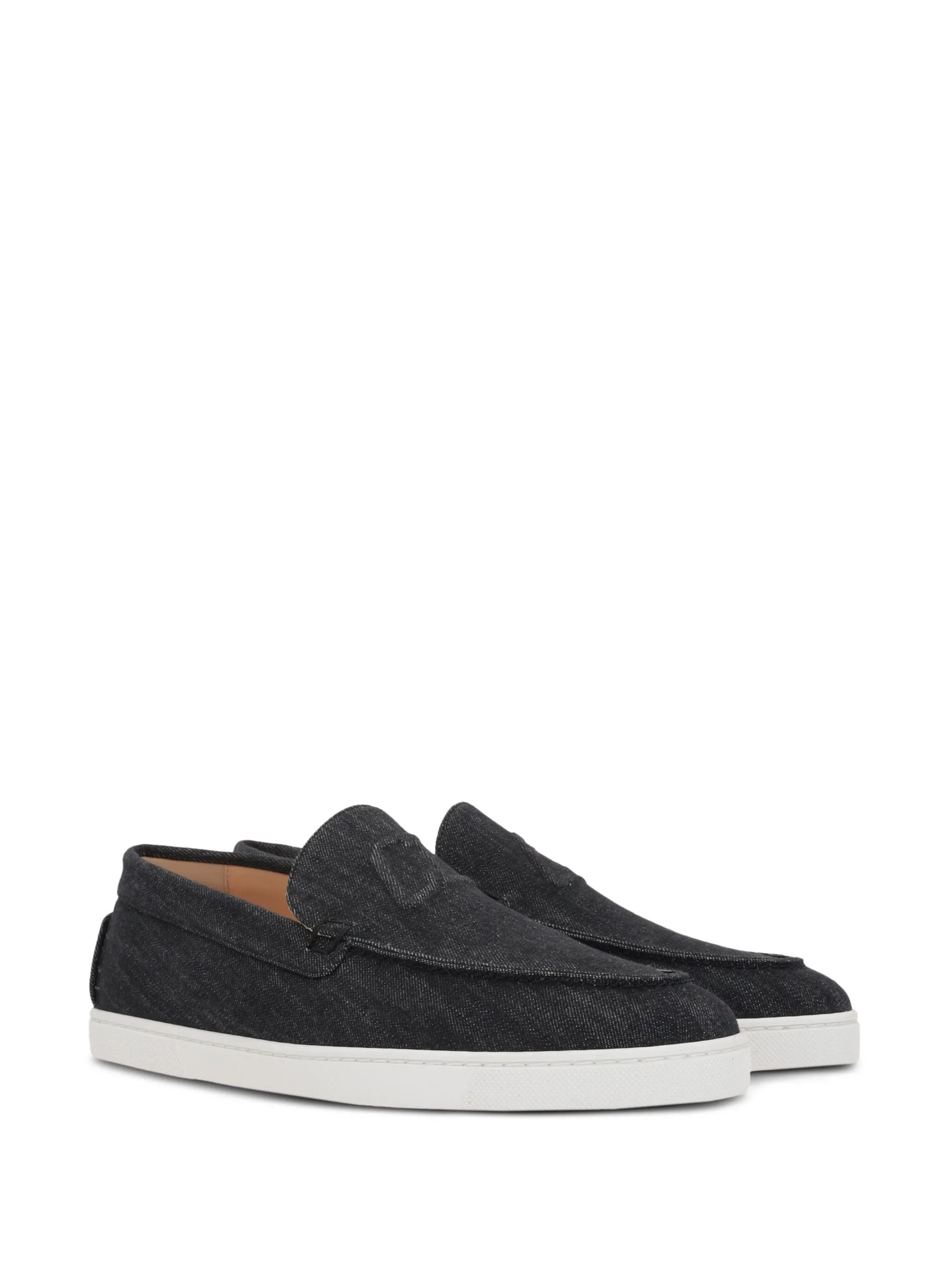 Christian Louboutin o1s1wg111025 Loafers in Black Size US 7 / EU 40 - 2 Thumbnail