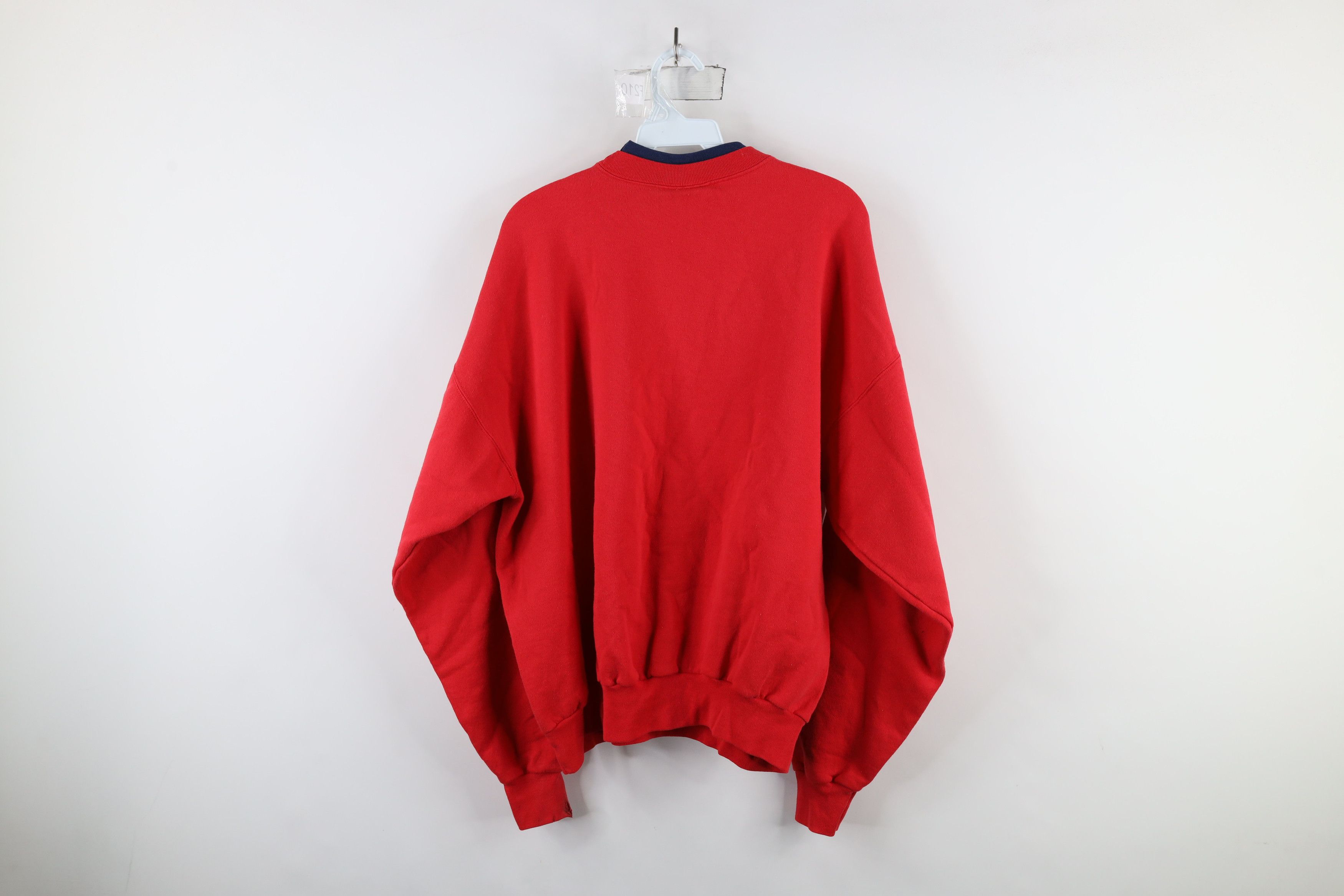 Vintage Vintage 90s Streetwear Must Love Cats Sweatshirt Red Size XL / US 12-14 / IT 48-50 - 11 Thumbnail