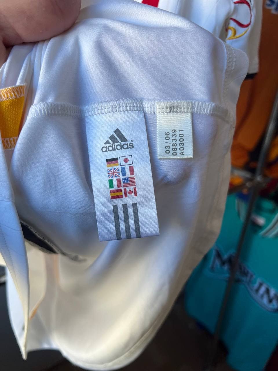 Adidas 2005/06 GERMANY TEAM HOME SOCCER JERSEY FOOTBALL SHIRT SZ L Size US L / EU 52-54 / 3 - 8 Thumbnail