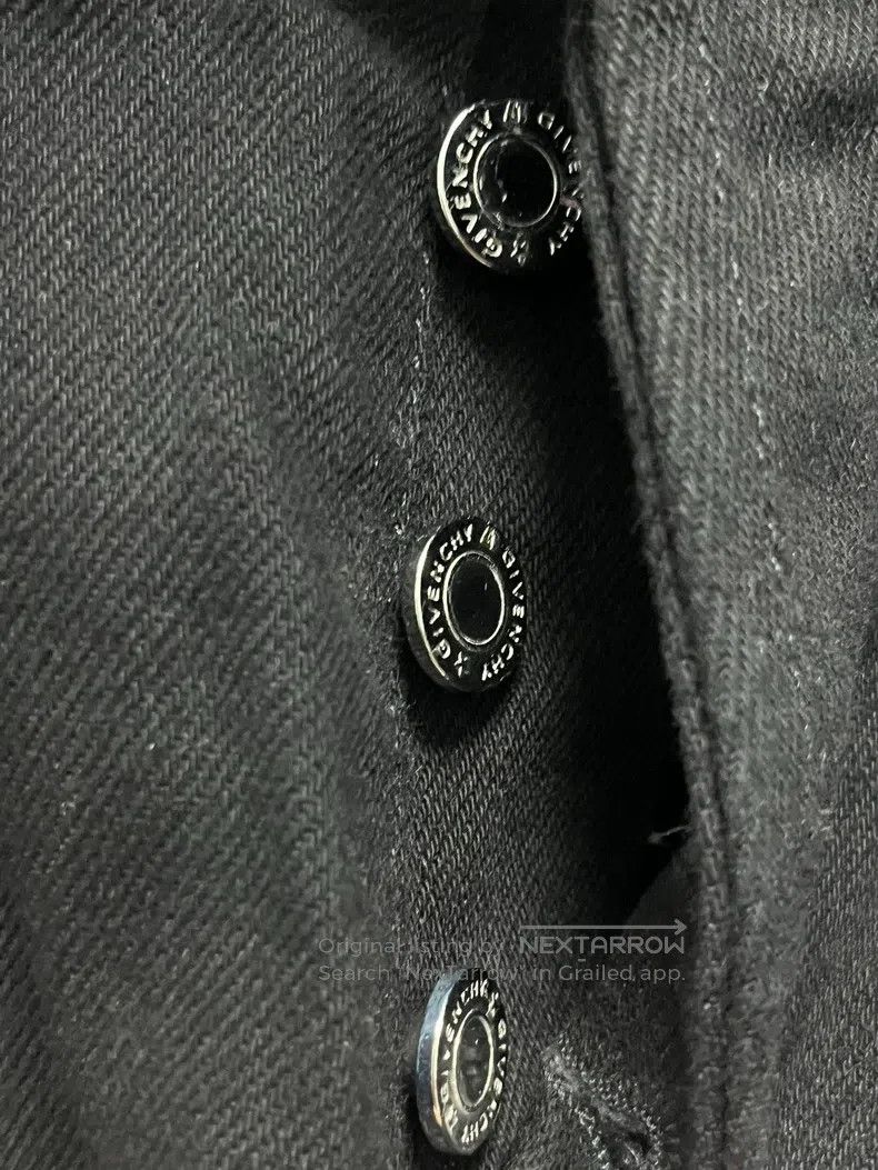 Givenchy Givenchy SizeS Black Five-Star Denim Jeans Size US 32 / EU 48 - 4 Thumbnail