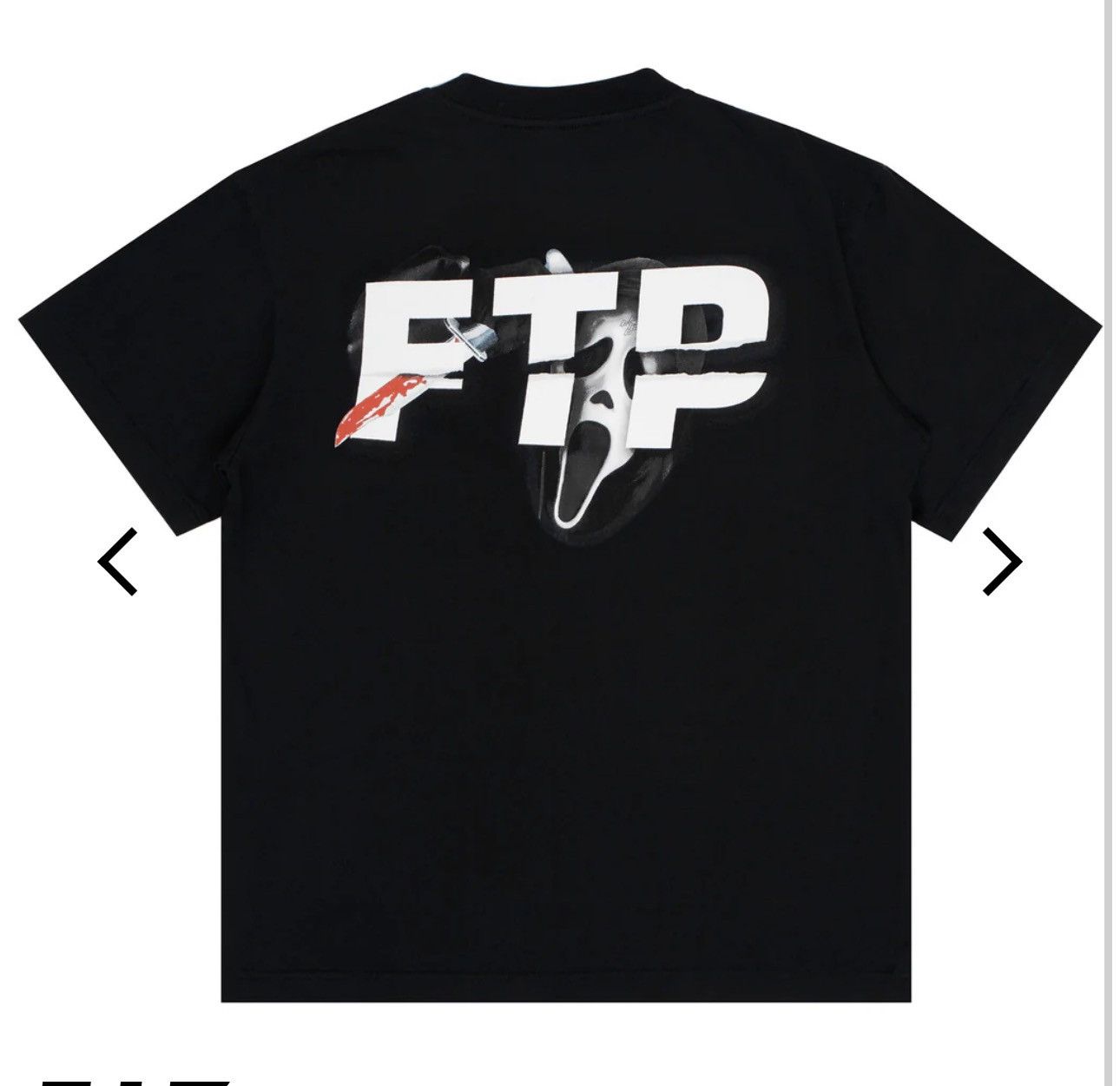 Fuck The Population Ftp Ghost Face Logo tee Size US S / EU 44-46 / 1 - 1 Thumbnail
