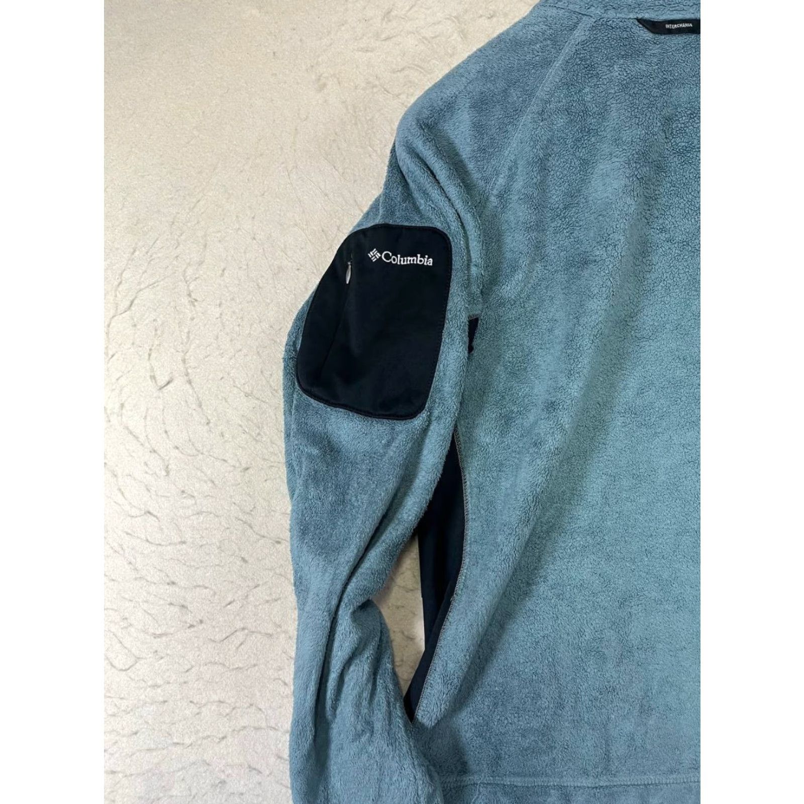 Vintage Columbia Jacket Fleece Blue XL Women Front Zip Pockets Logo Hiking Size XL / US 12-14 / IT 48-50 - 5 Thumbnail