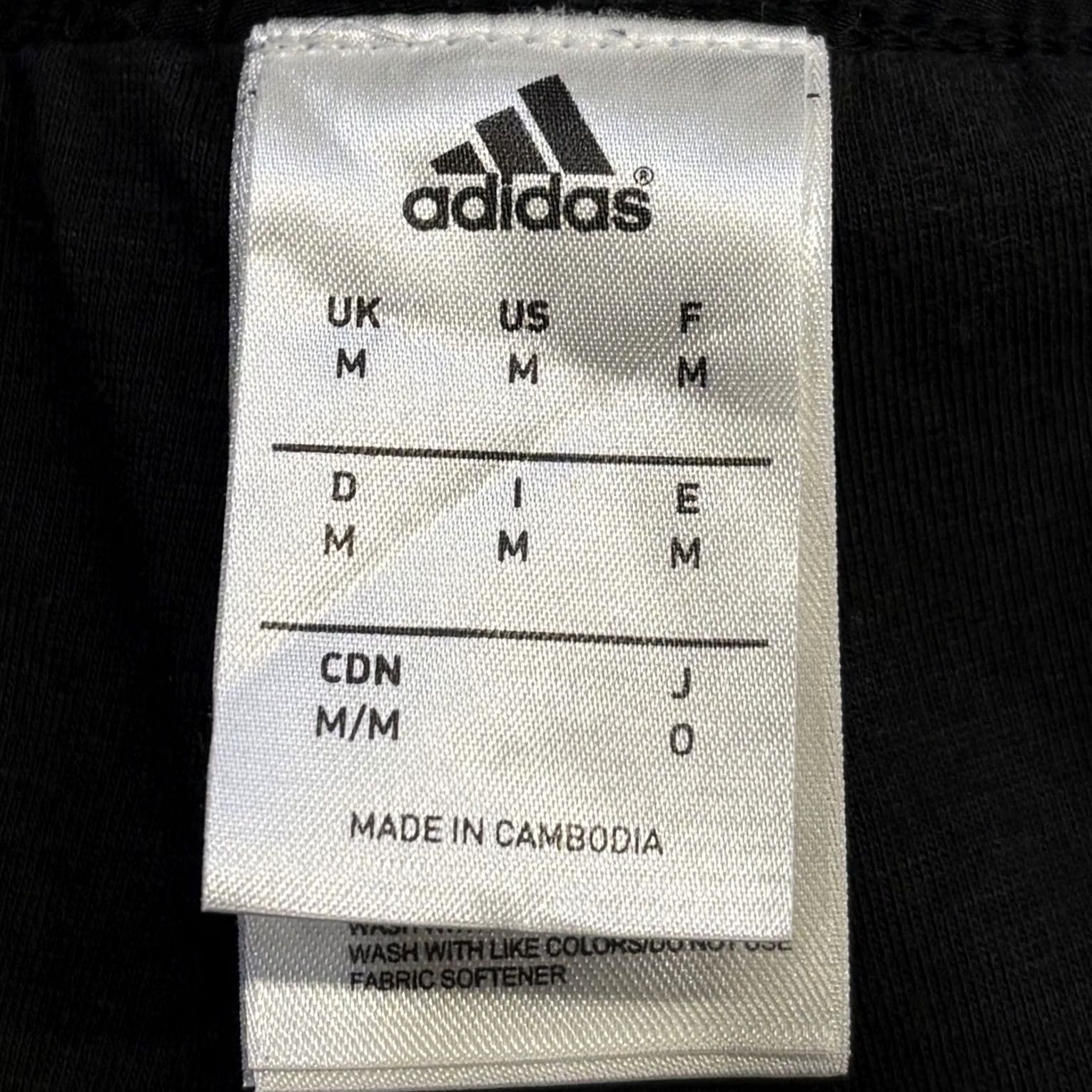 Adidas Adidas Track Pants Medium Mens Black White 2015 Pockets Zip Ankle Size US 31 - 7 Thumbnail