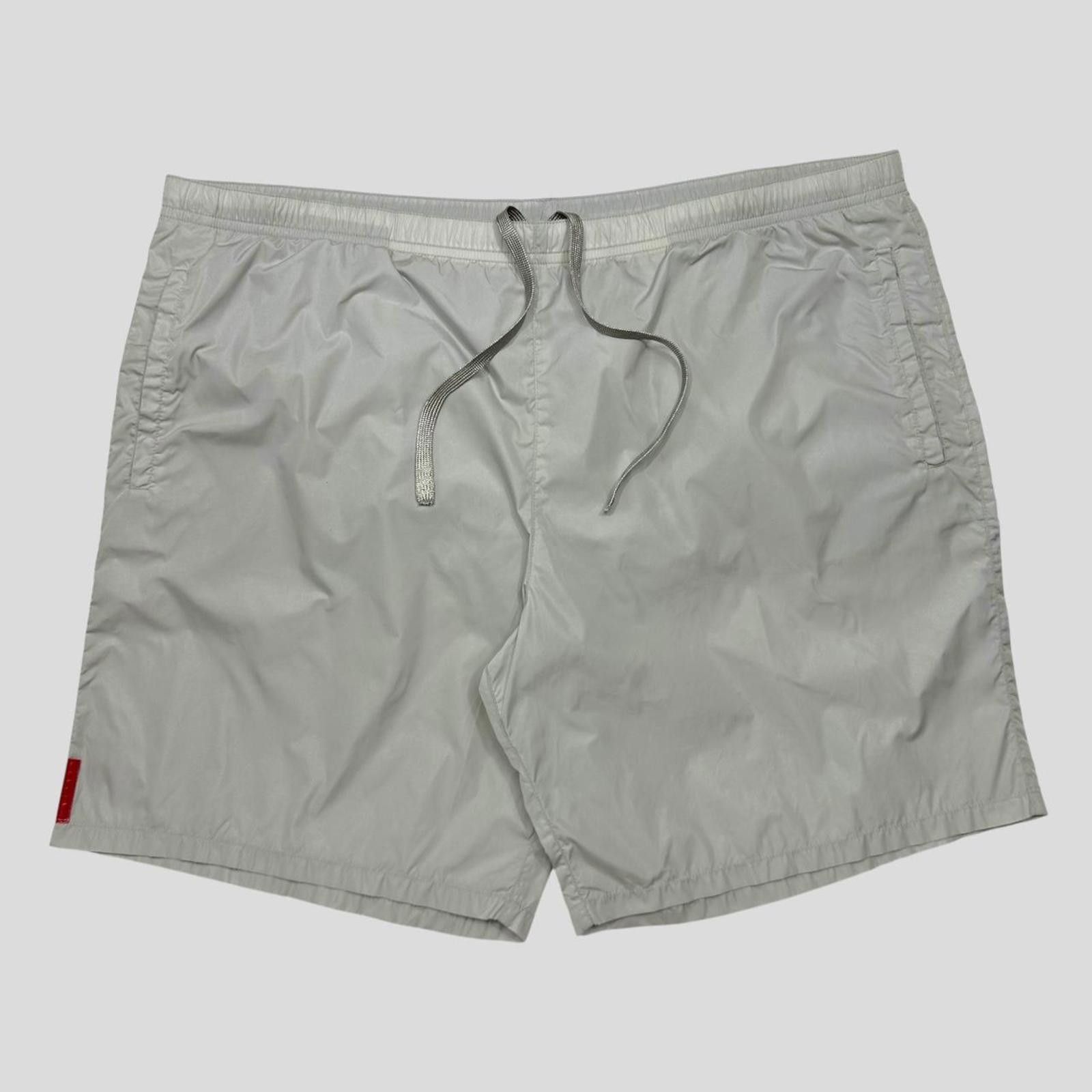 Prada Prada Sport 2007 Nylon Red Tab Swim Shorts - IT52 (L) Size US 34 / EU 50 - 1 Thumbnail