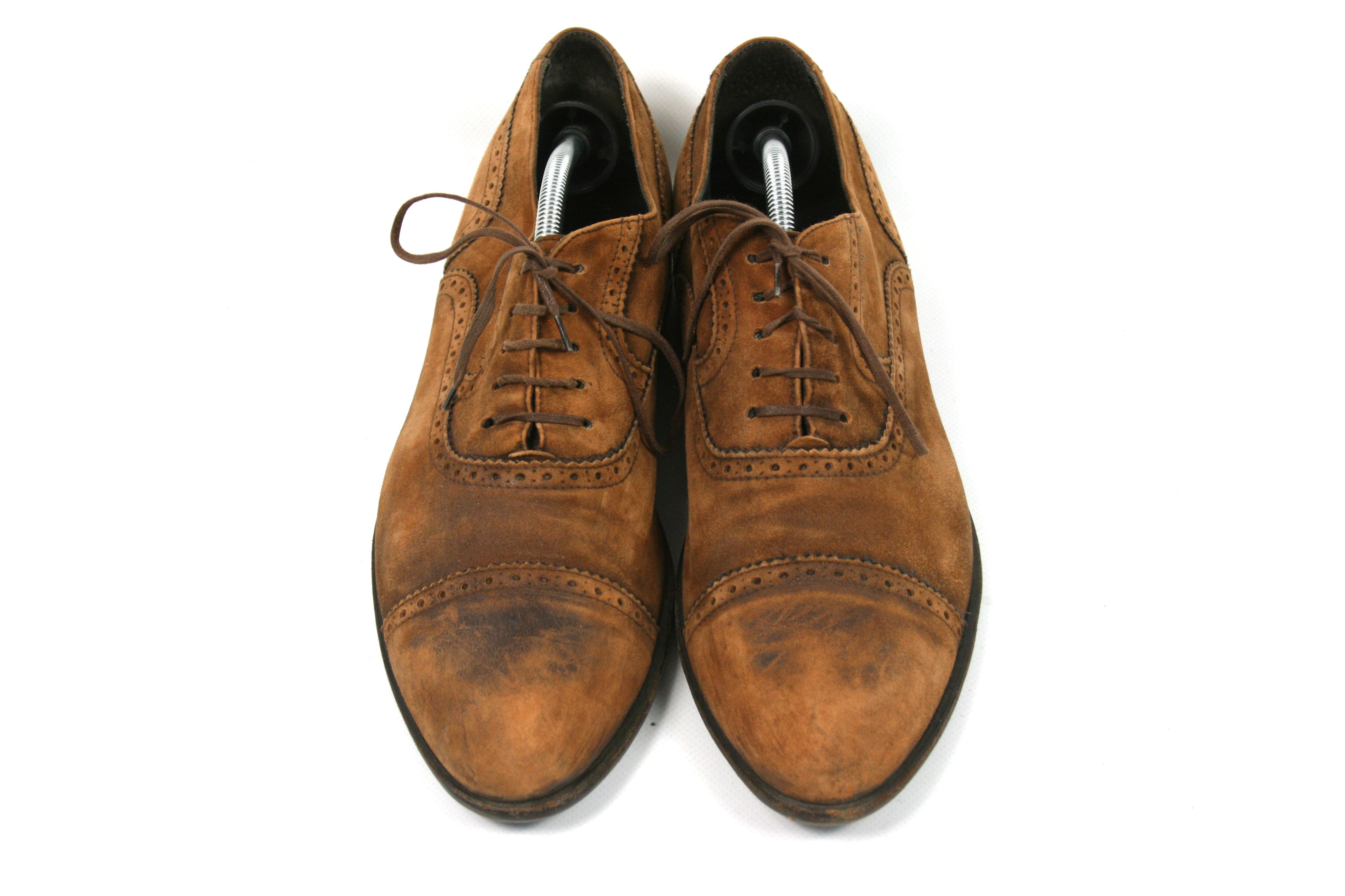 Doucal's Suede Oxford Shoes Size US 11 / EU 44 - 5 Thumbnail