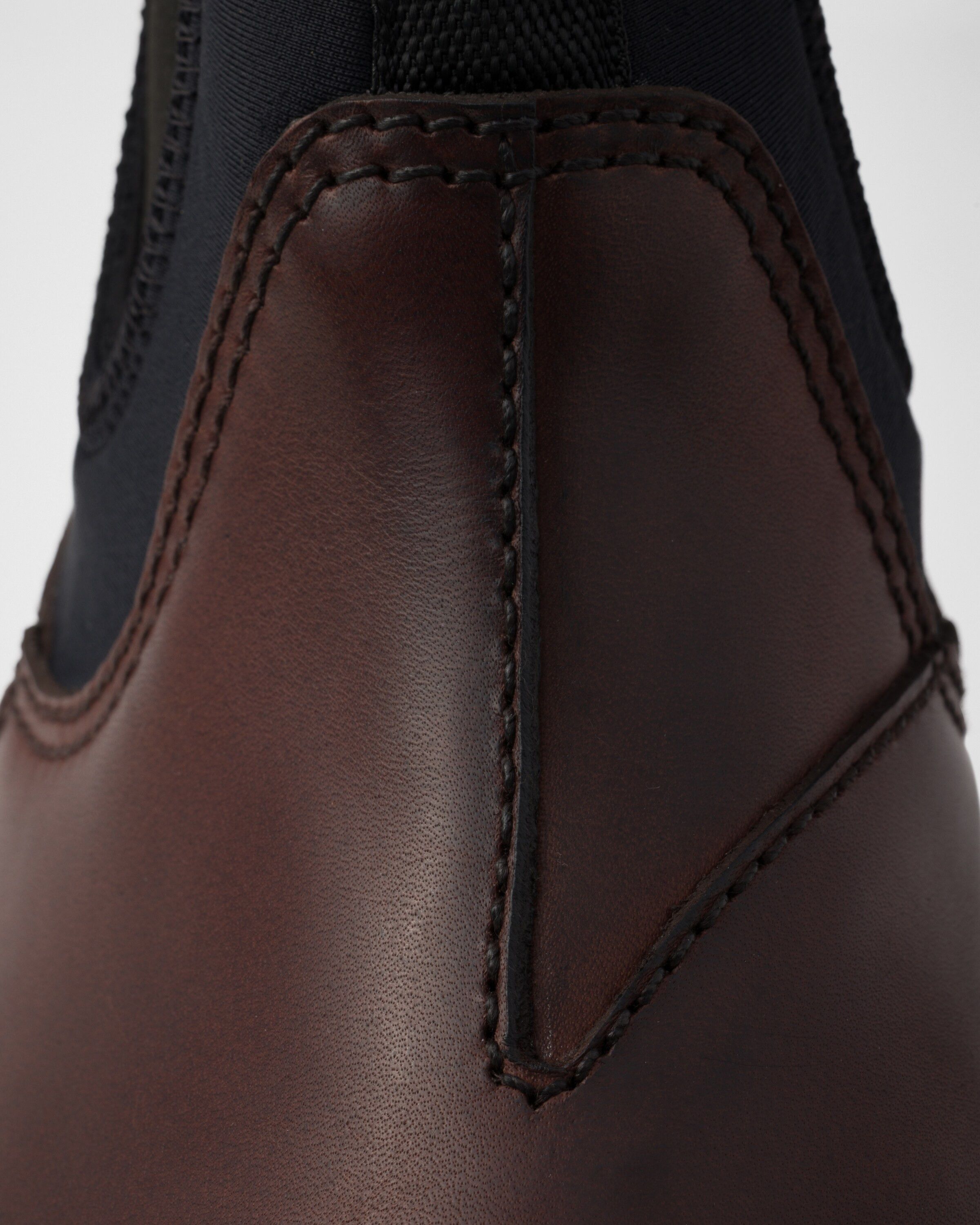 Prada o1la1rc1a0925 Leather Stretch Fabric Chelsea Boots Size US 10 / EU 43 - 7 Thumbnail