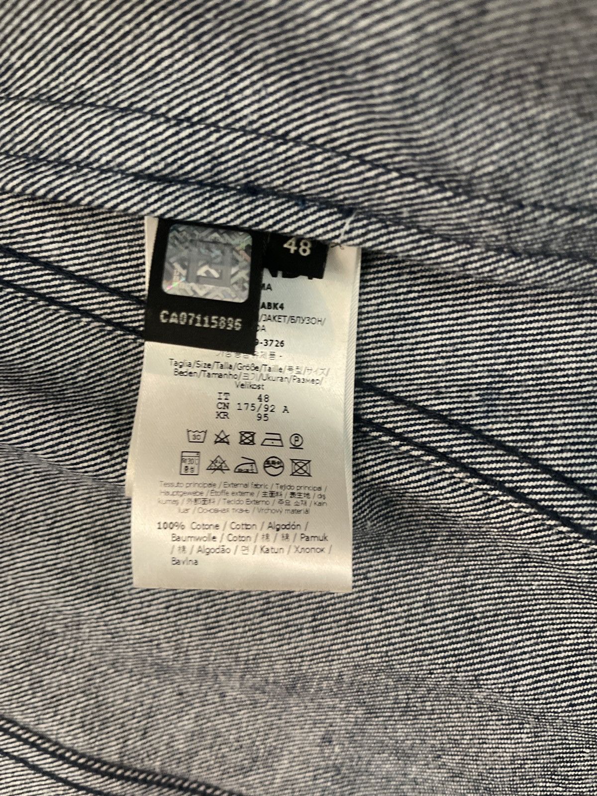 Fendi Fendi all over print denim jacket Size US M / EU 48-50 / 2 - 5 Thumbnail