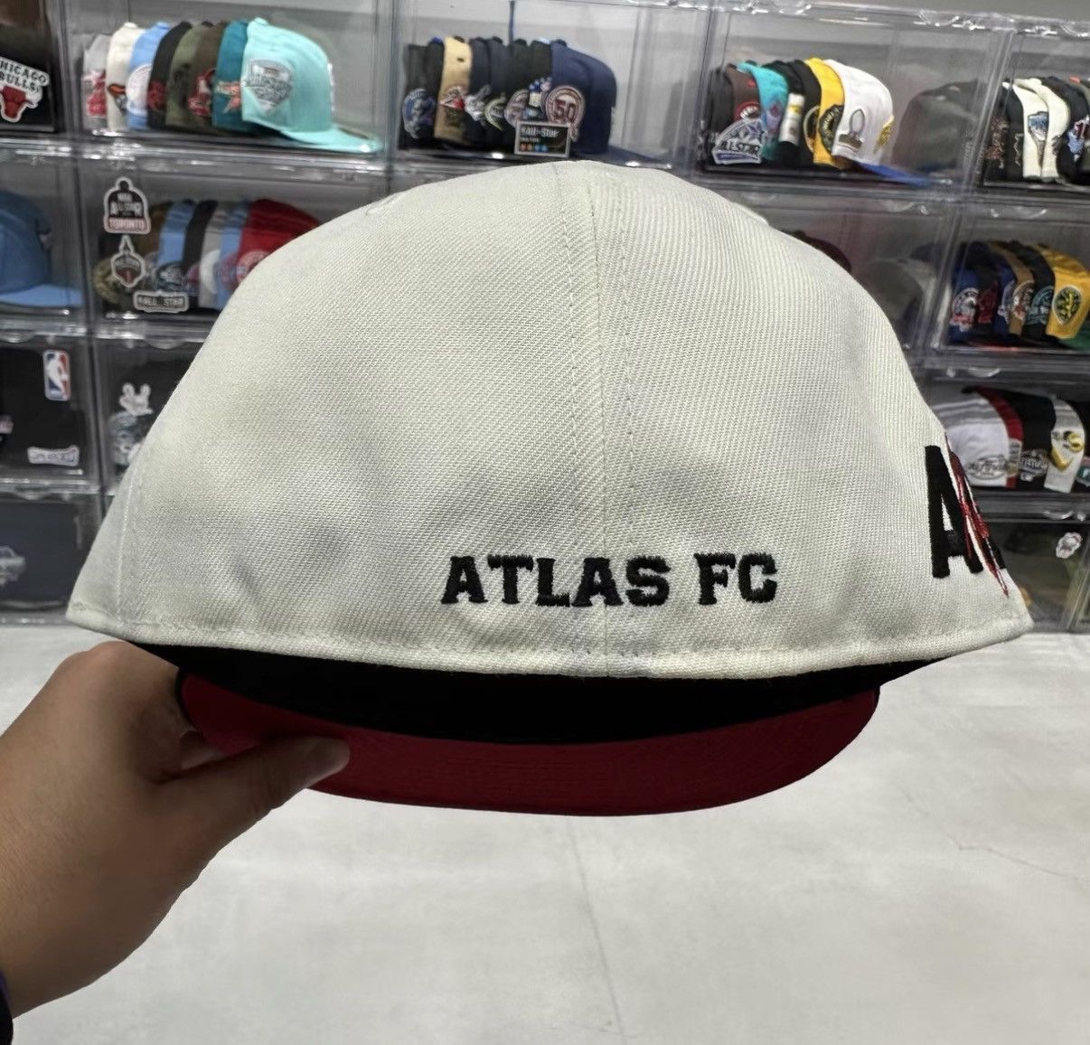 New Era New Era Liga MX Atlas F.C. Flat Brim Baseball Cap J32 Size ONE SIZE - 3 Thumbnail