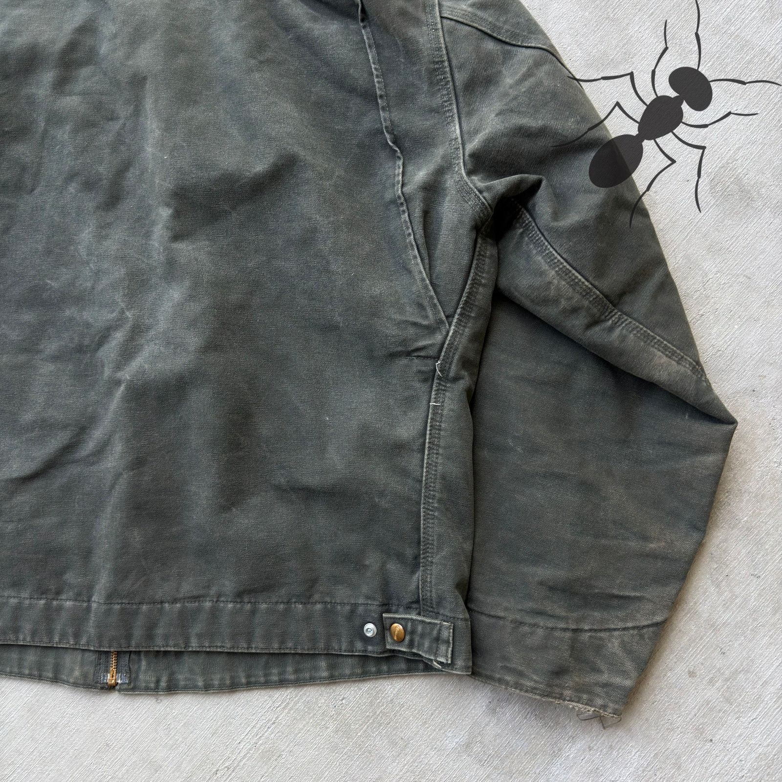 Carhartt × Vintage Carhartt J97 MOS green detroit work wear jacket Size US XL / EU 56 / 4 - 8 Thumbnail