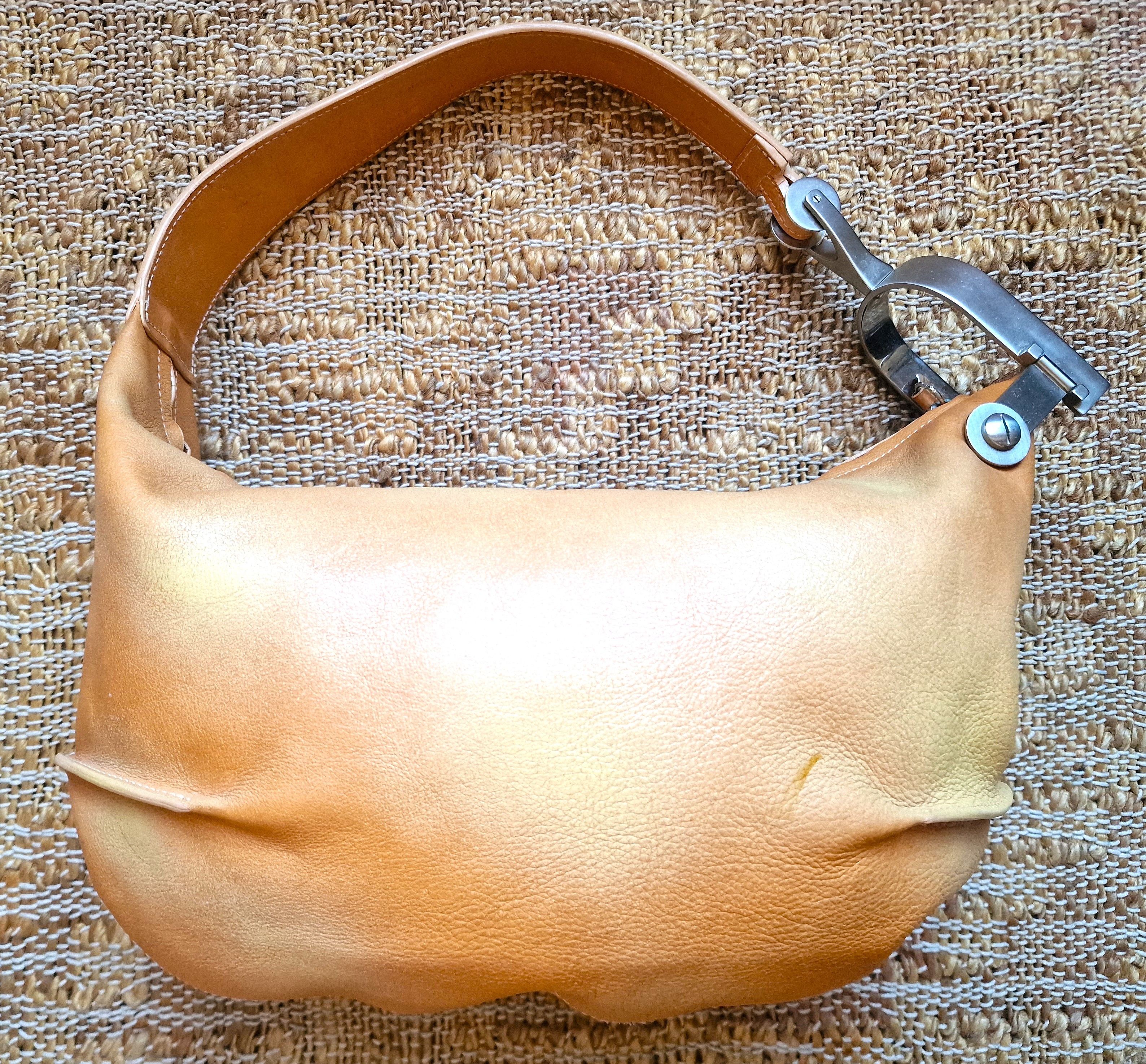 Jean Paul Gaultier Jean Paul Gaultier Leather Hobo Banana Shoulder Bag Size ONE SIZE - 9 Thumbnail