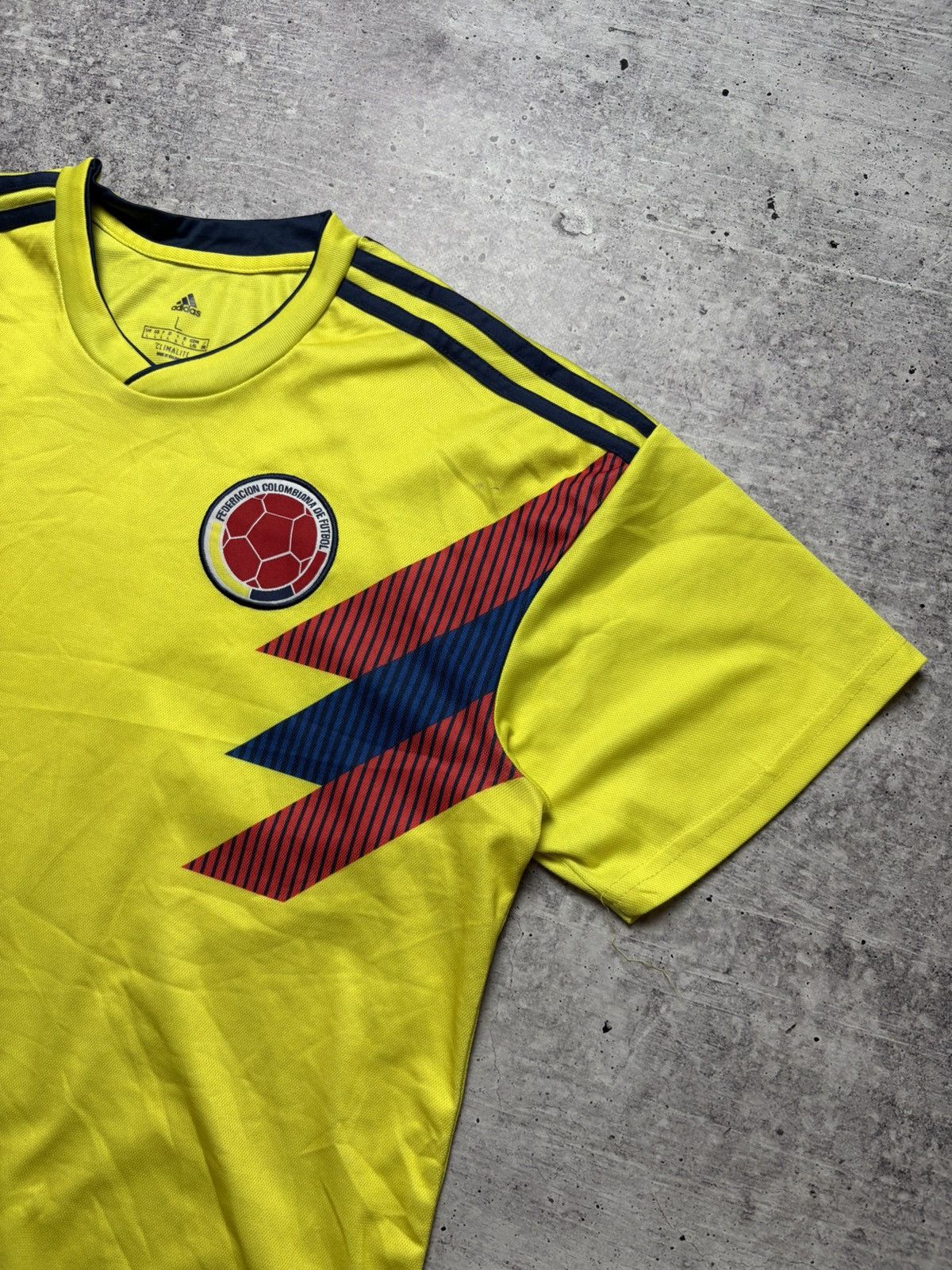 Adidas Vintage Adidas Colombiana Jersey Size US L / EU 52-54 / 3 - 3 Thumbnail