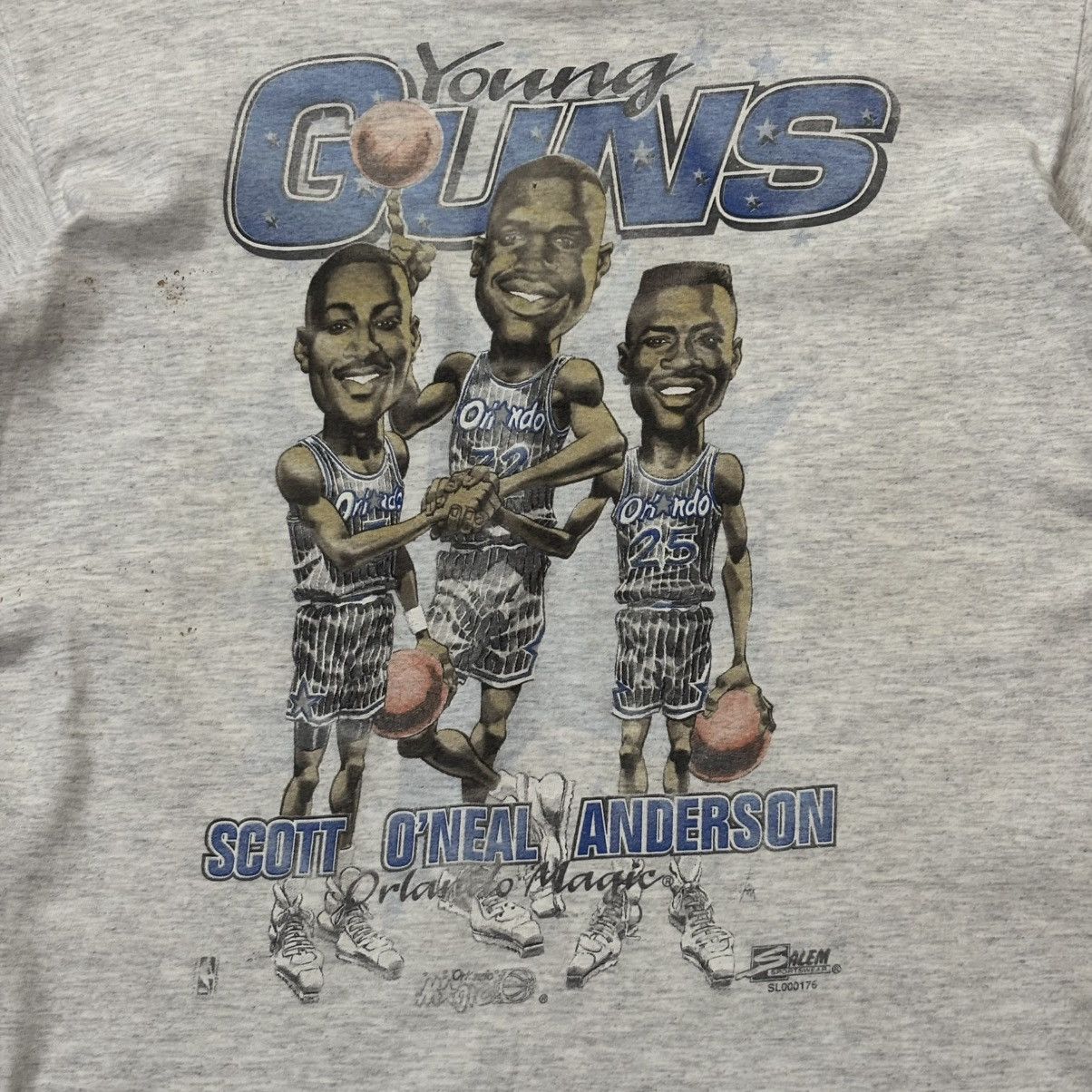 NBA Vtg Salem Sportwear, Young Gun, Orlando Magic NBA, Size US M / EU 48-50 / 2 - 2 Thumbnail