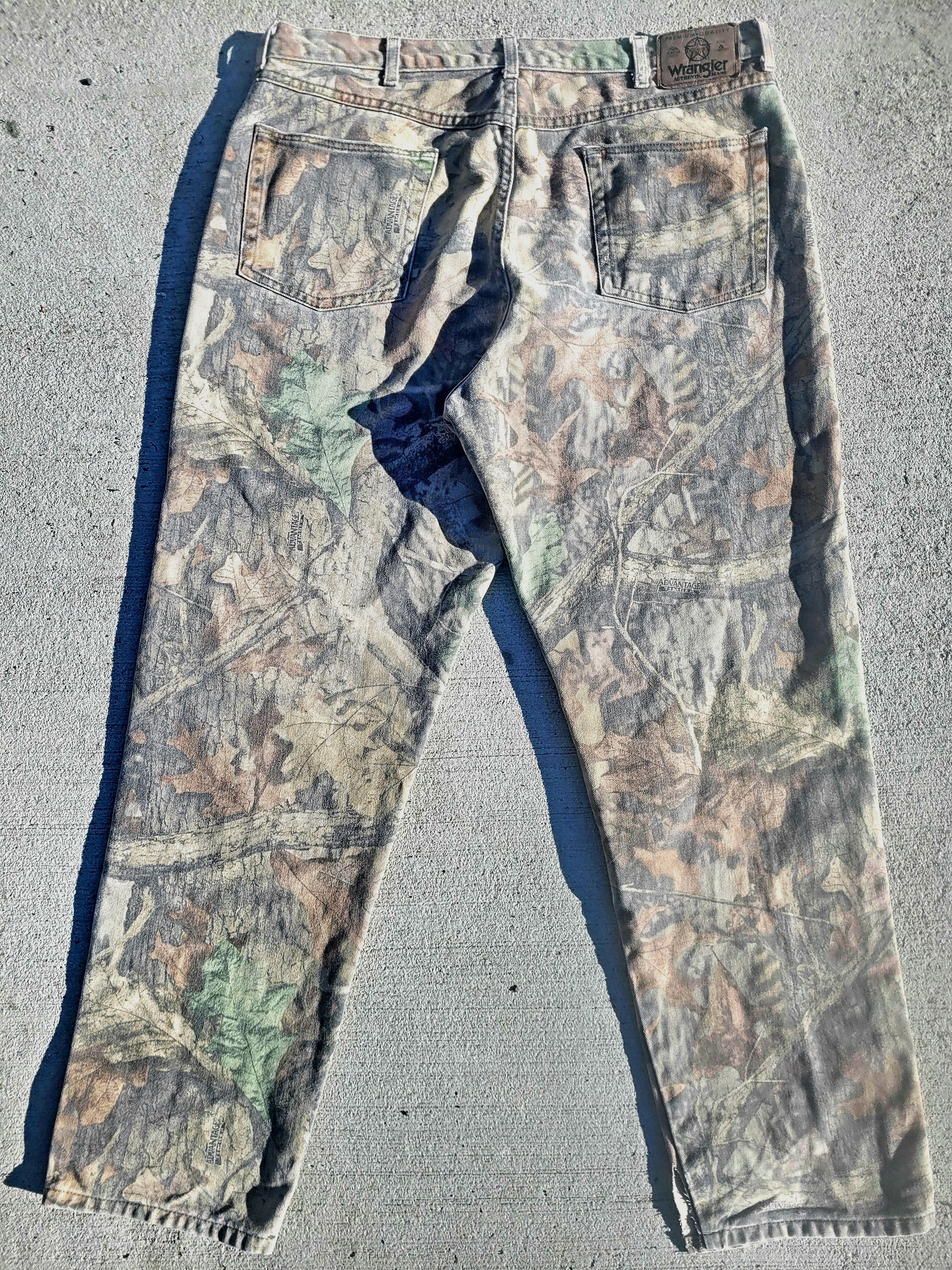 Wrangler ERD Style Vintage Camo Pants Size US 36 / EU 52 - 2 Thumbnail