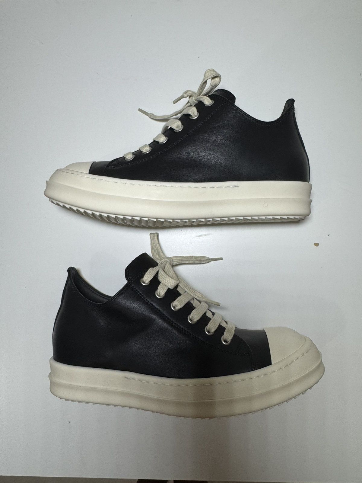 Rick Owens Rick Owens ramones low Size US 7 / IT 37 - 3 Thumbnail