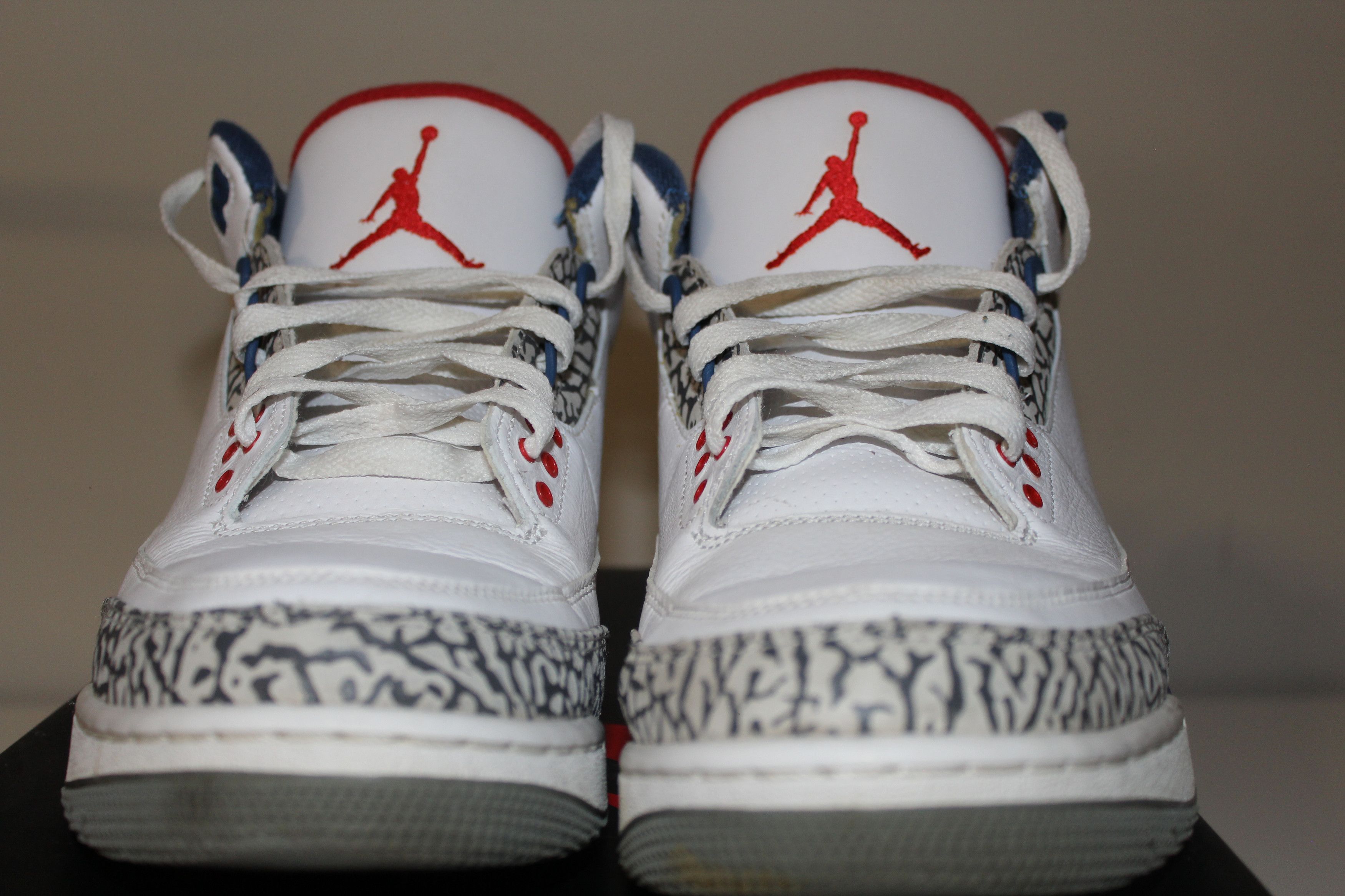 Jordan Brand Air Jordan 3 Retro 2016 True Blue Size 11 Restoration Size US 11 / EU 44 - 5 Thumbnail